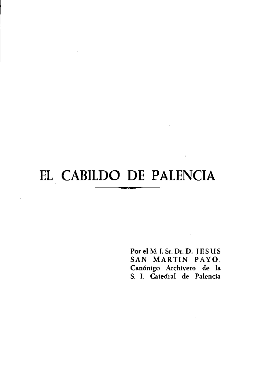 El Cabildo De Palencia