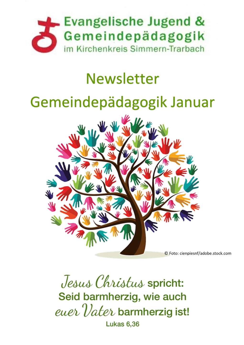 Newsletter Gemeindepädagogik Januar