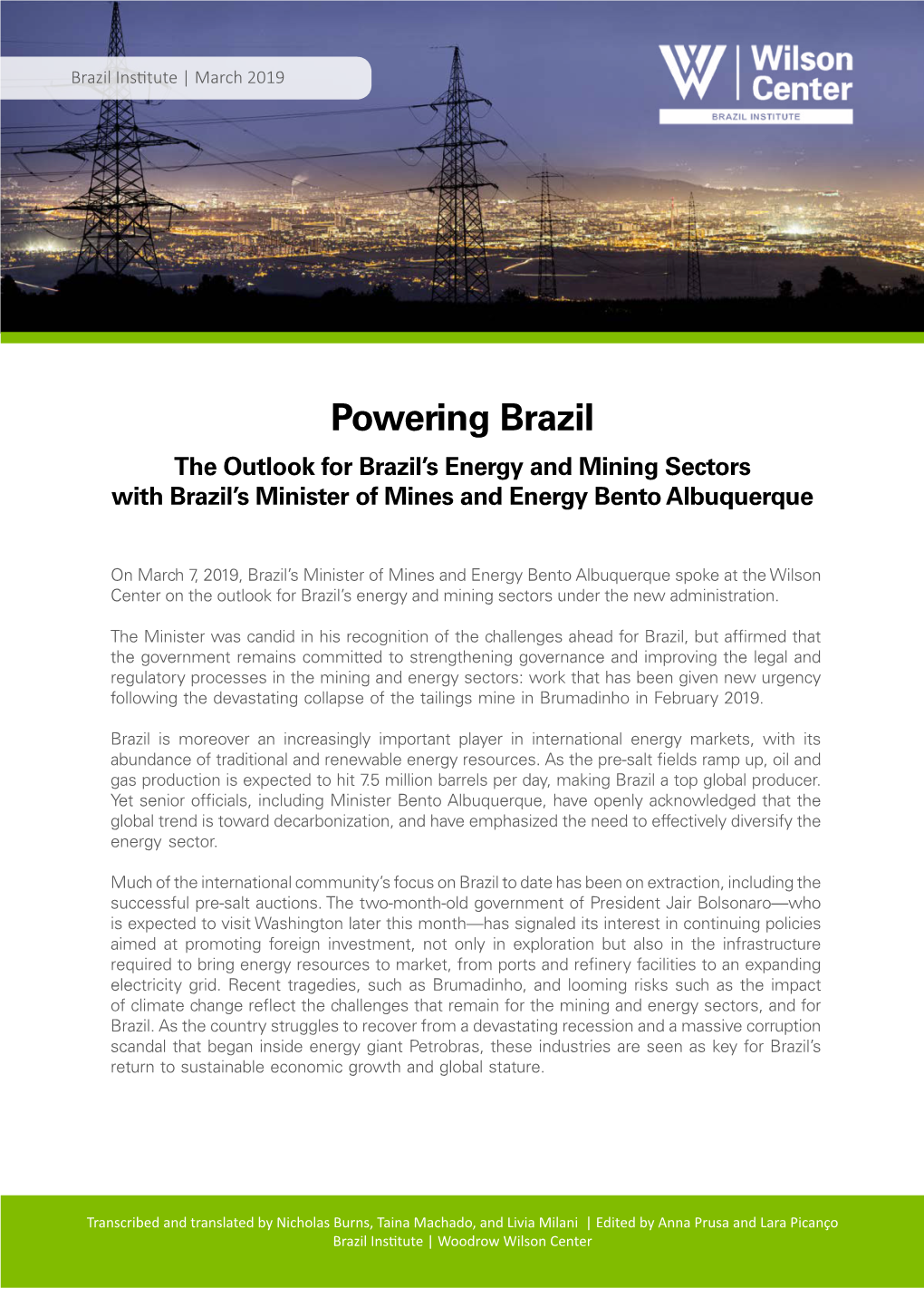 Powering Brazil