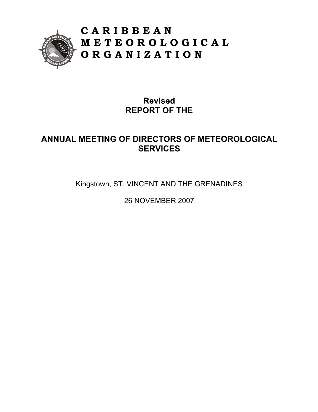 Caribbean Meteorological Organization (CMO)