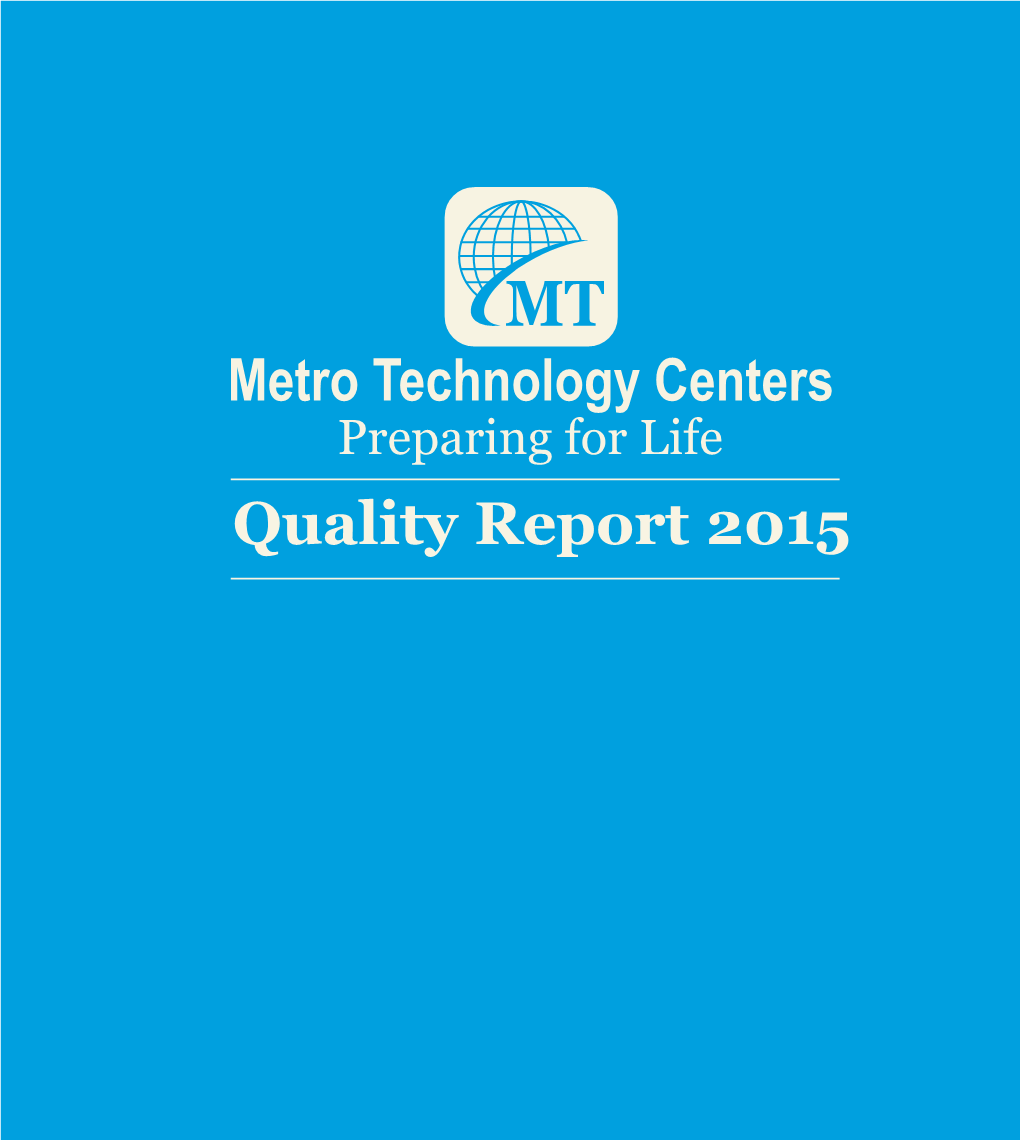 Quality Report 2015