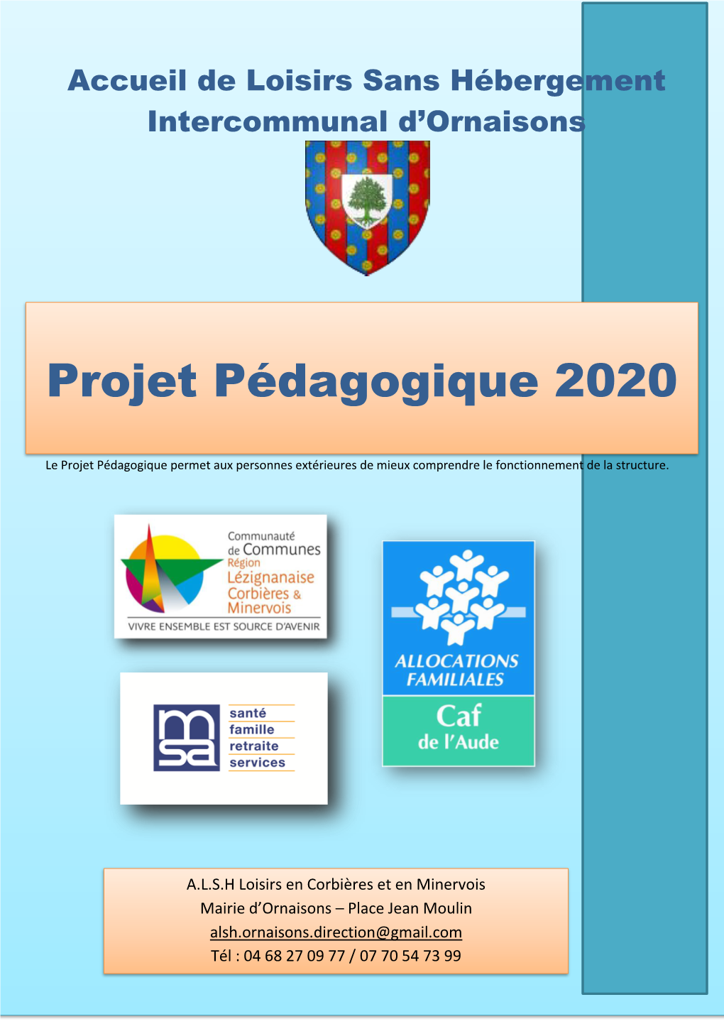 Projet Pédagogique 2020