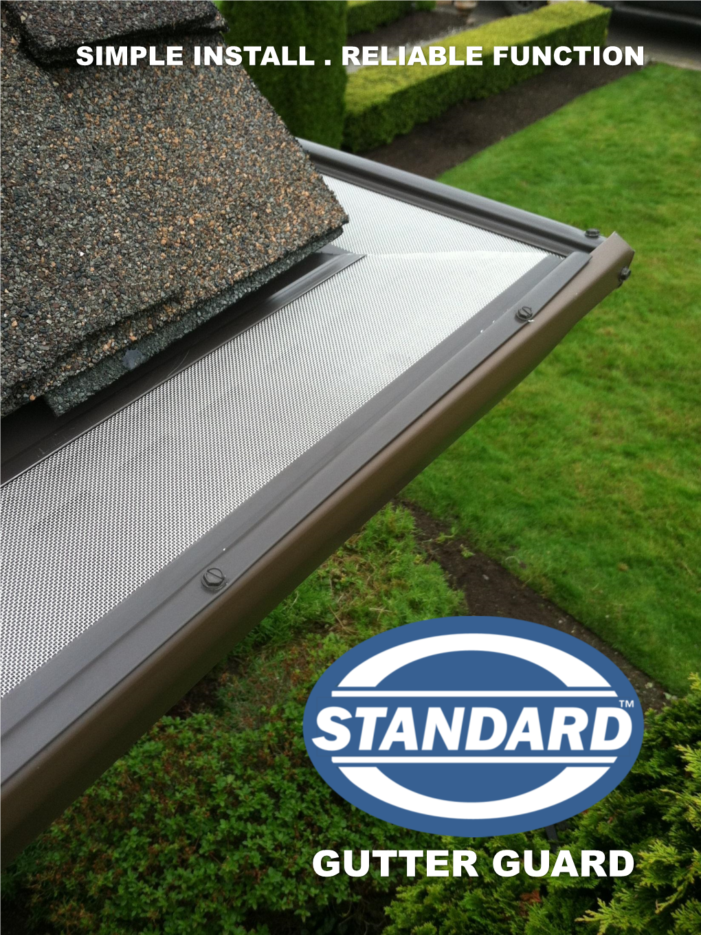 Standard Gutter Guard Brochure