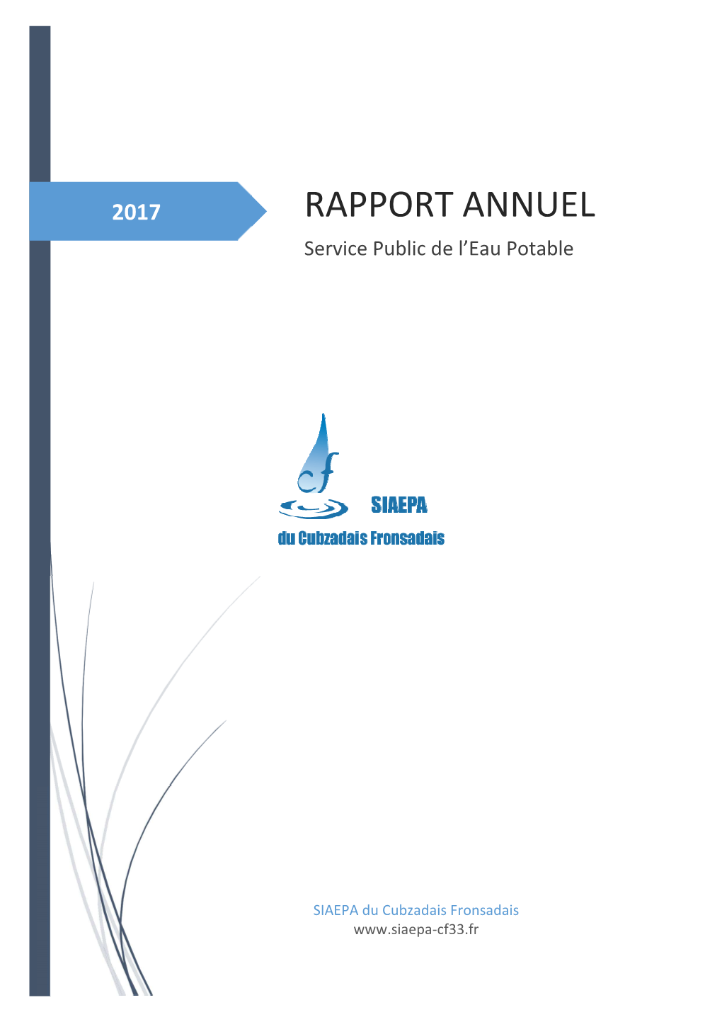 Rapport Président SIAEPA Eau Potable 2017