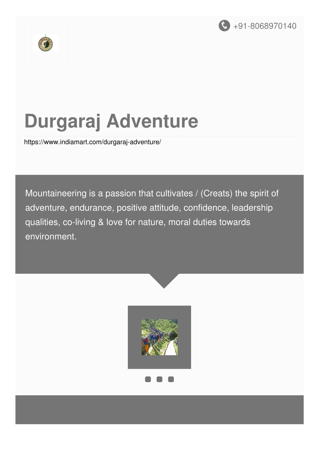 Durgaraj Adventure