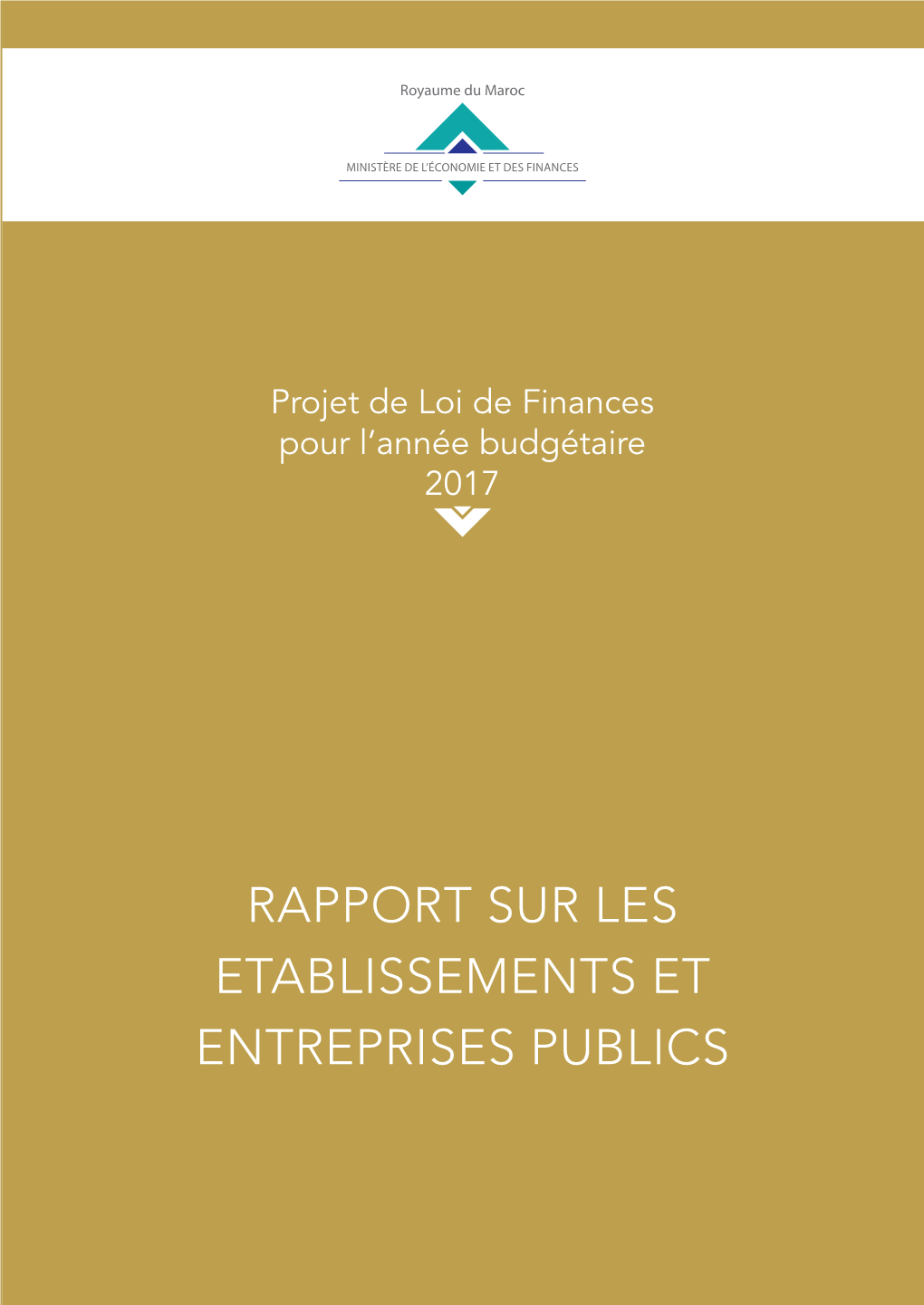 Rapport Sur Les Etablissements Et Entreprises Publics