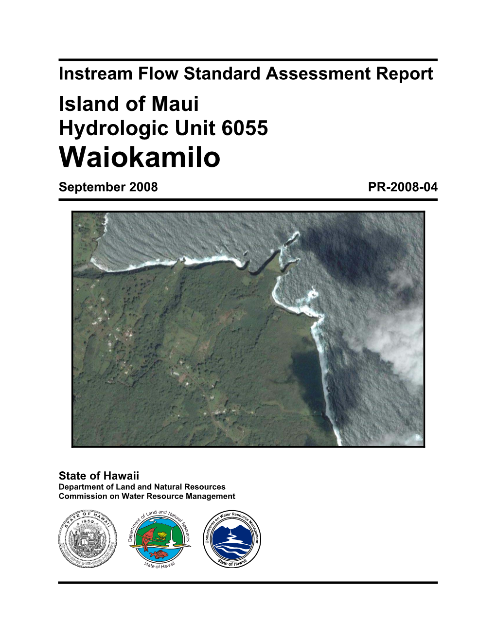 Waiokamilo September 2008 PR-2008-04