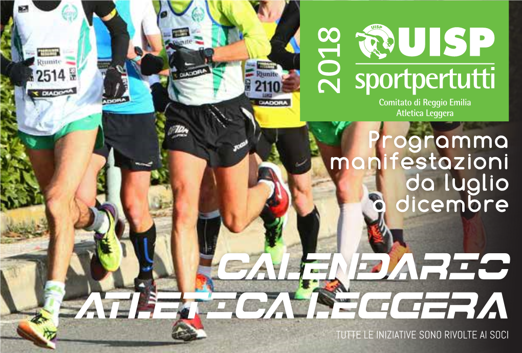 Calendario Atletica Leggera