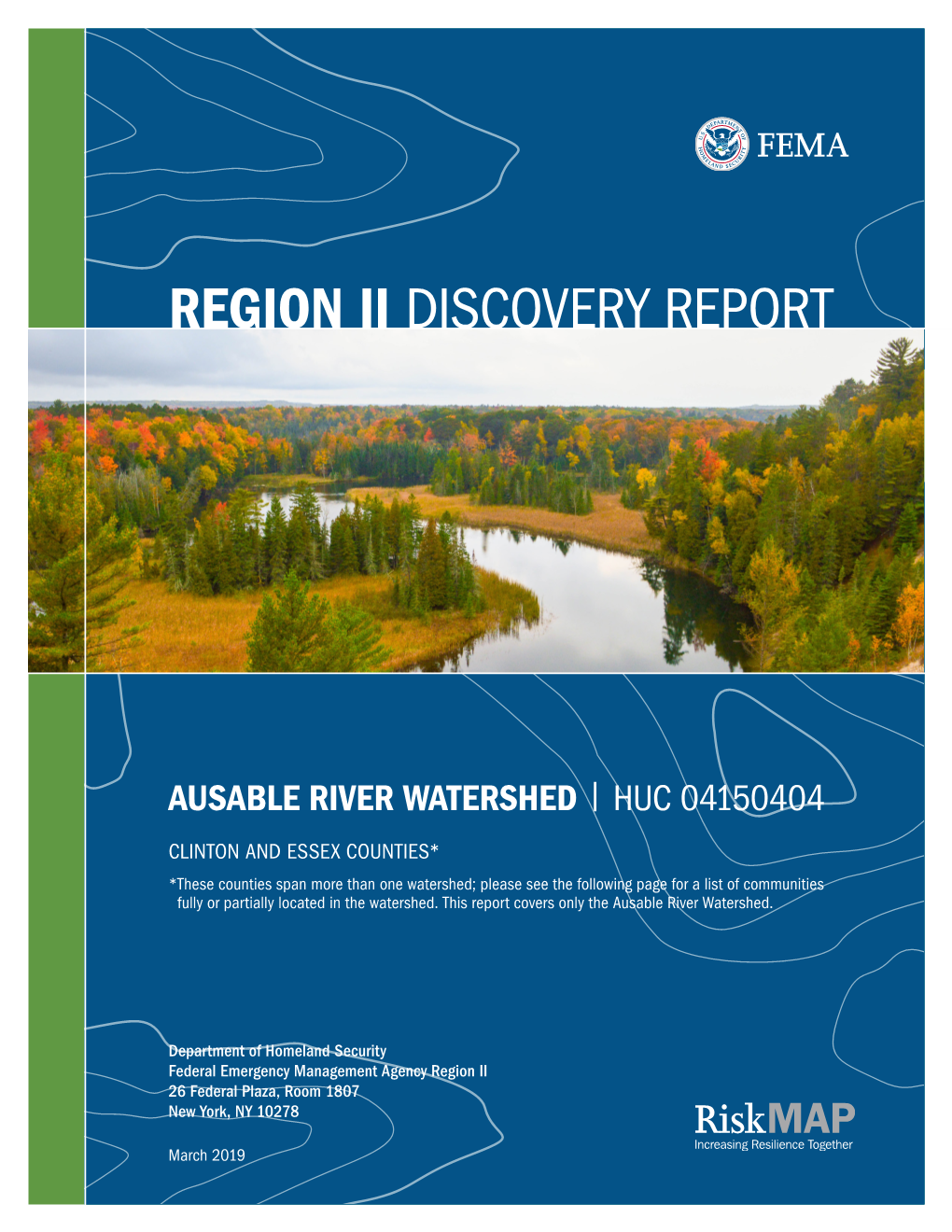 Flood Risk Discovery Report Ausable River Watershed