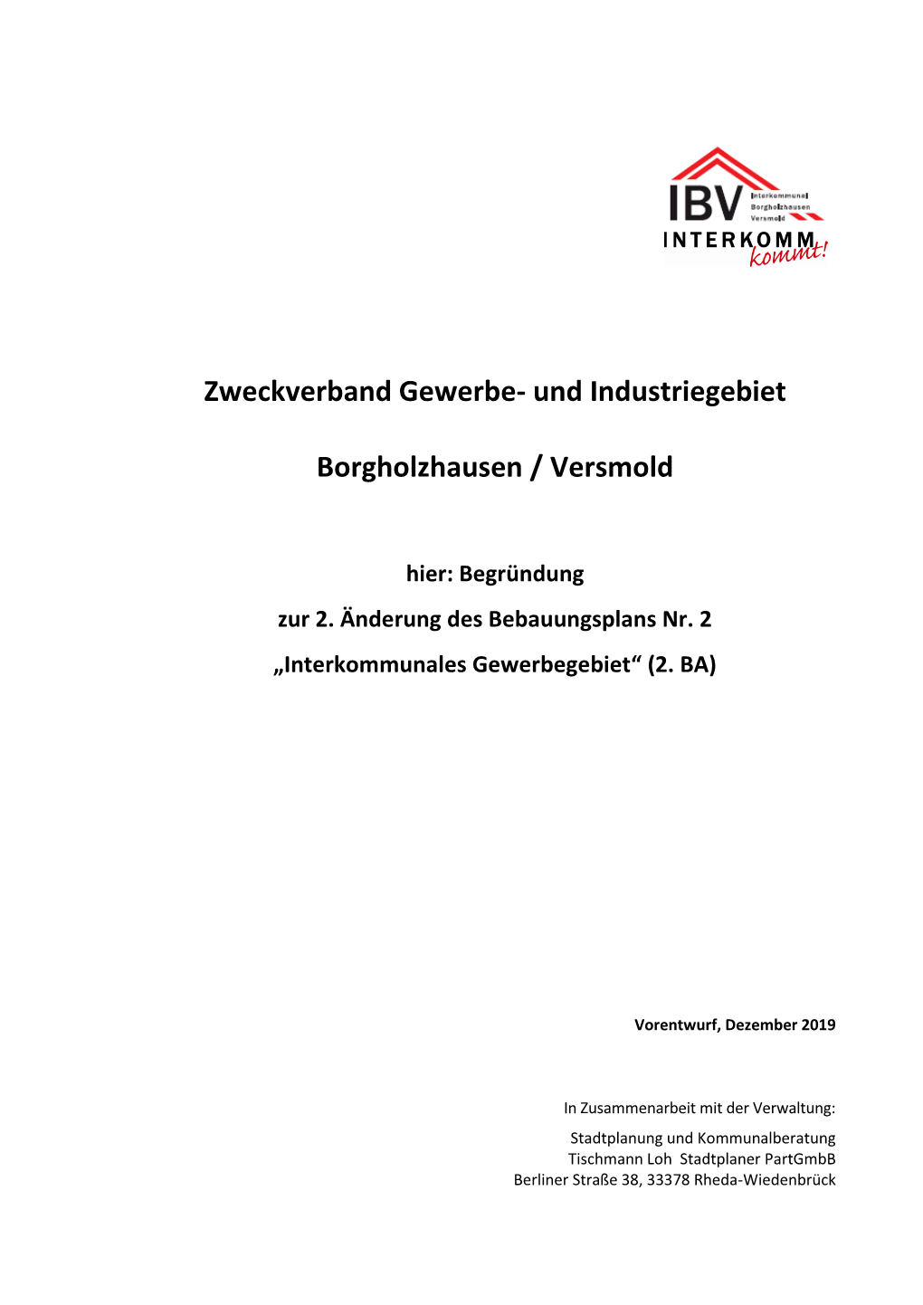 Und Industriegebiet Borgholzhausen / Versmold