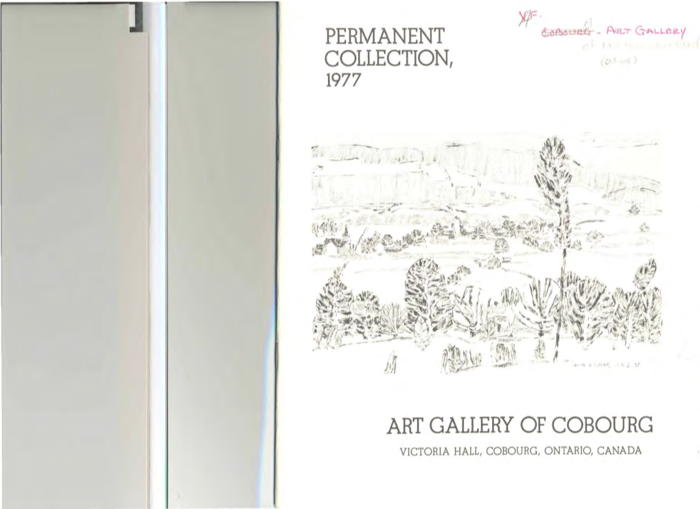 Permanent Collection, Art Gallery of Cobourg