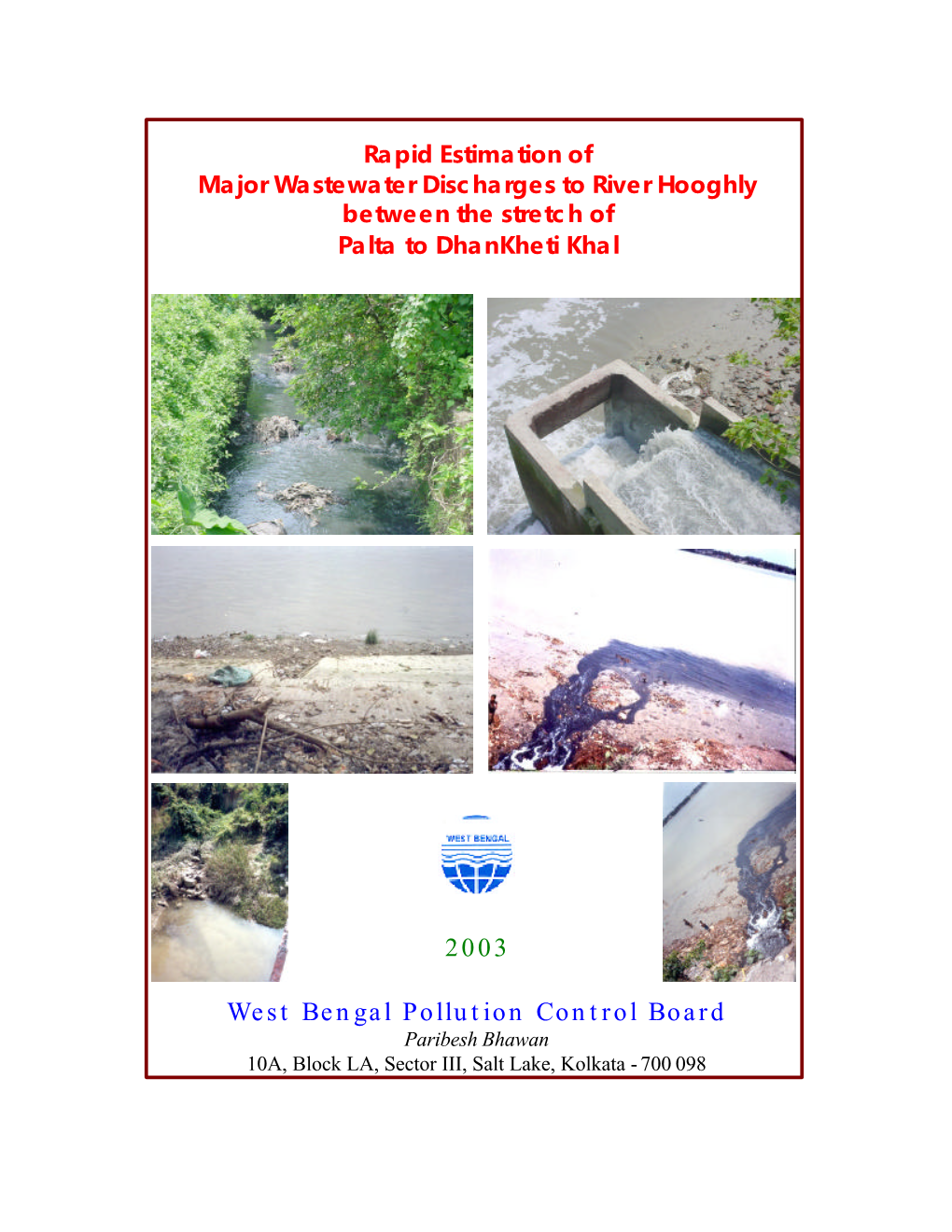 2003 West Bengal Pollution Control Board