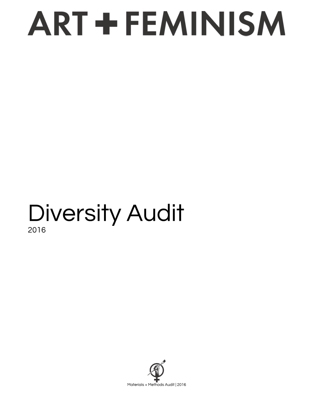 Diversity Audit 2016