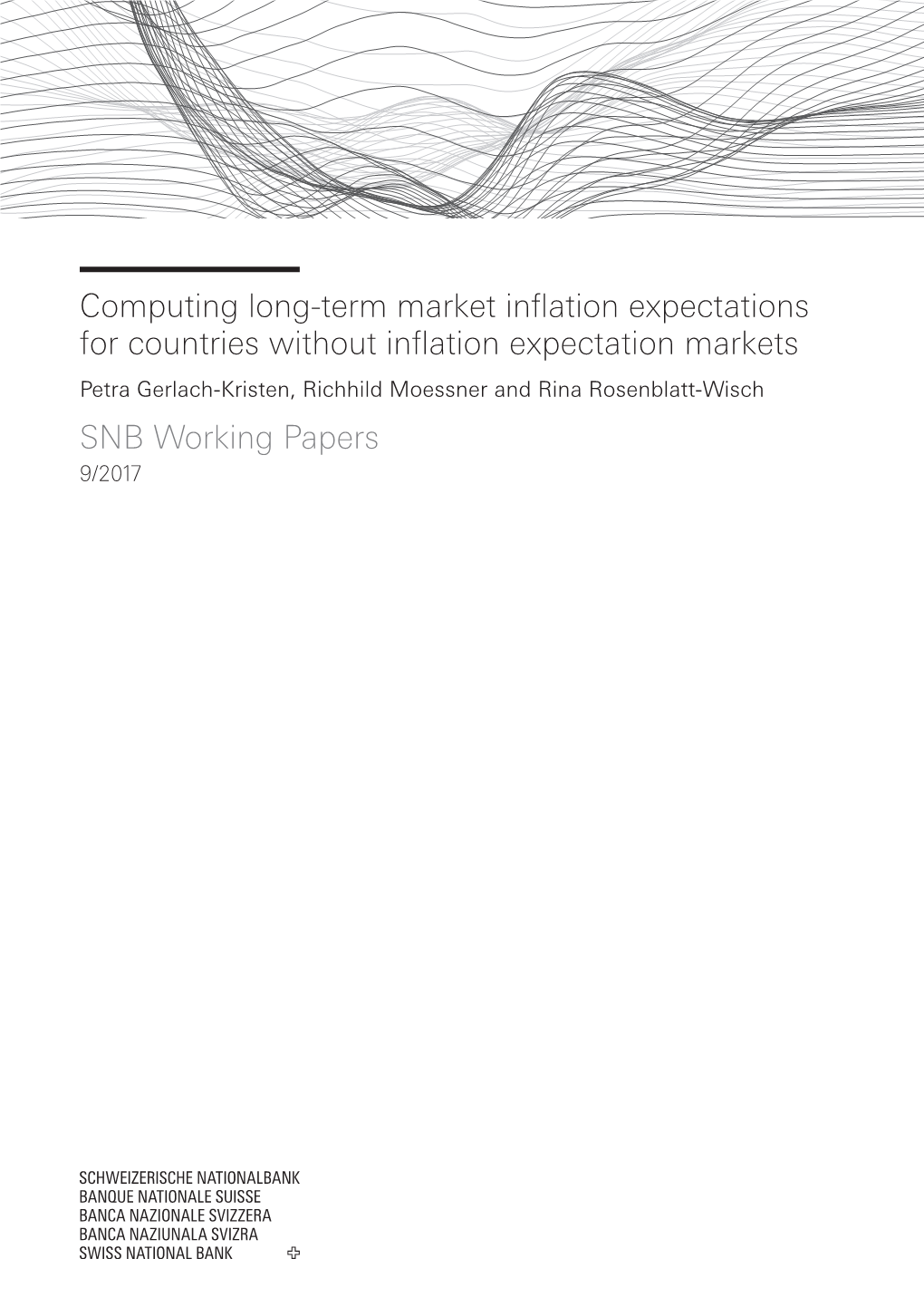 PDF Computing Long‐Term Market Inflation Expectations for Countries