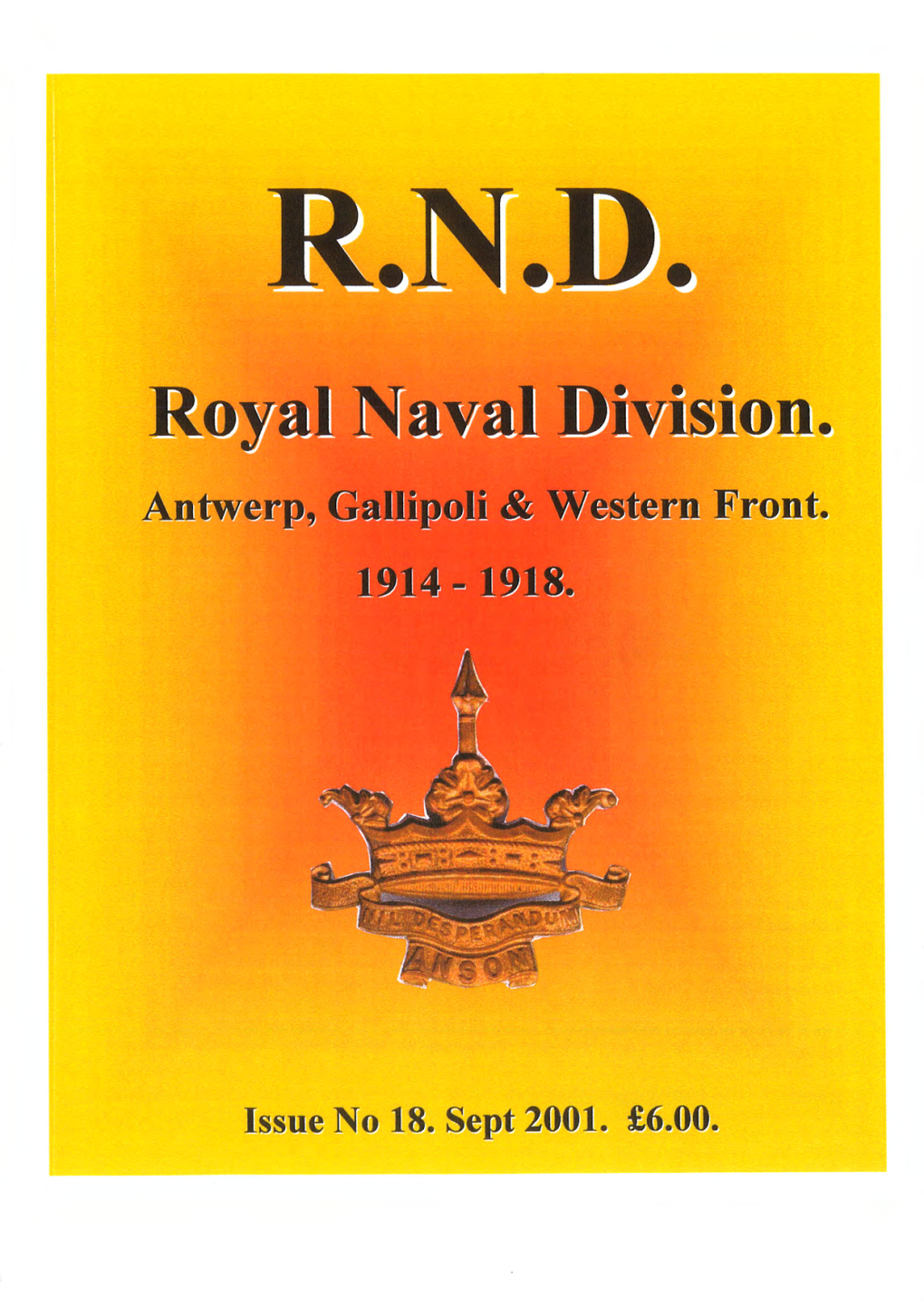 R.N.D. Royal Naval Division