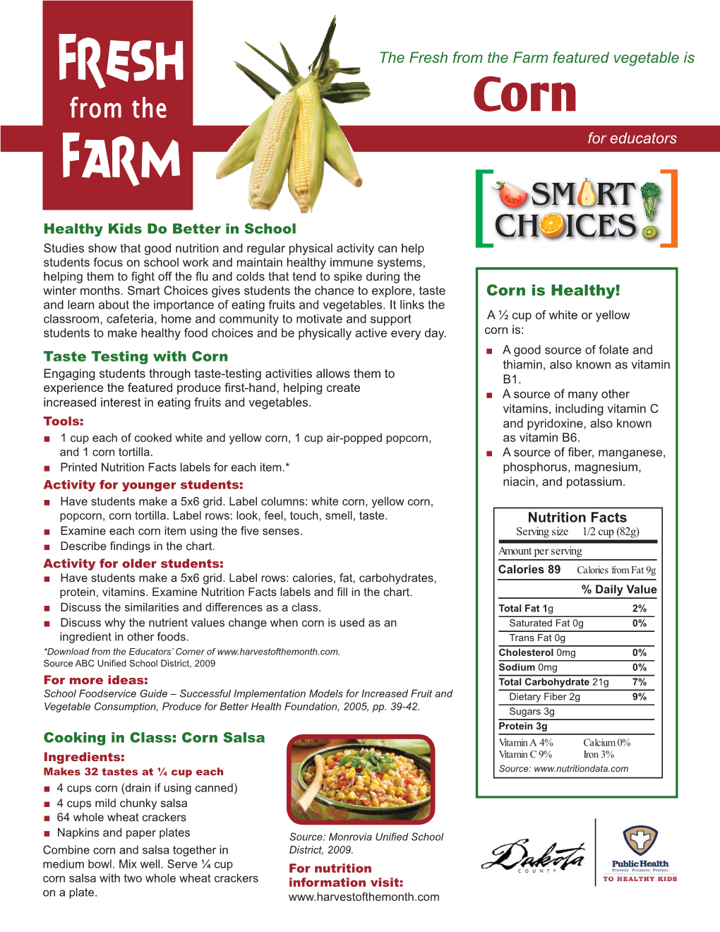 Corn Educator Newsletter.Indd