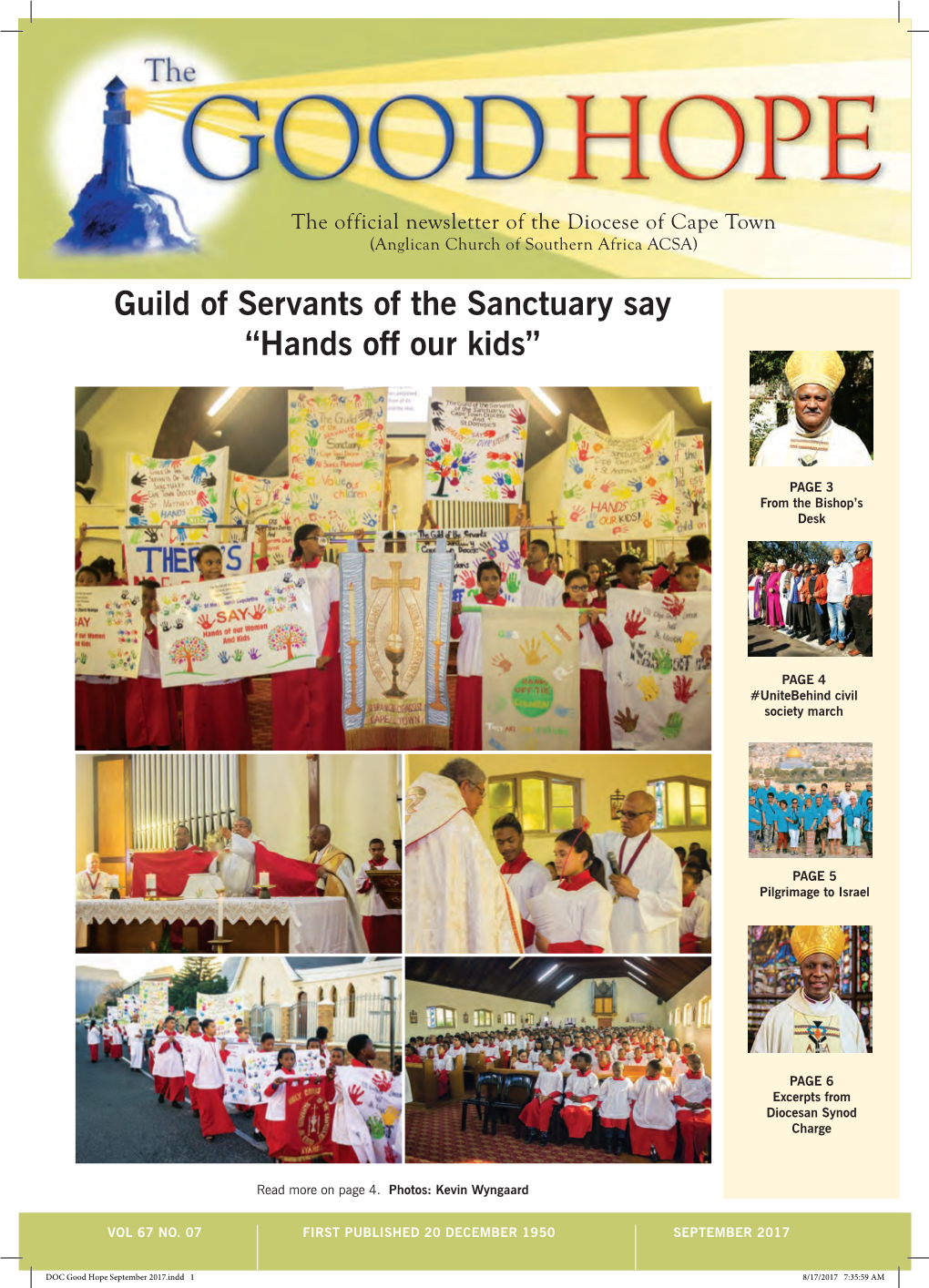 Guild of Servants of the Sanctuary Say “Hands Off Our Kids”