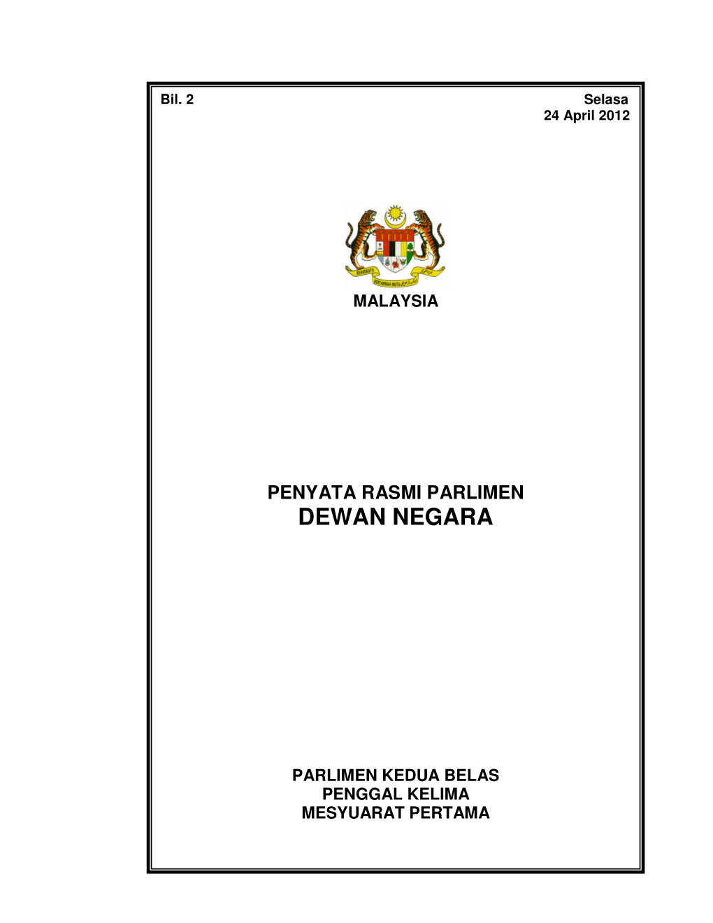 Dewan Negara