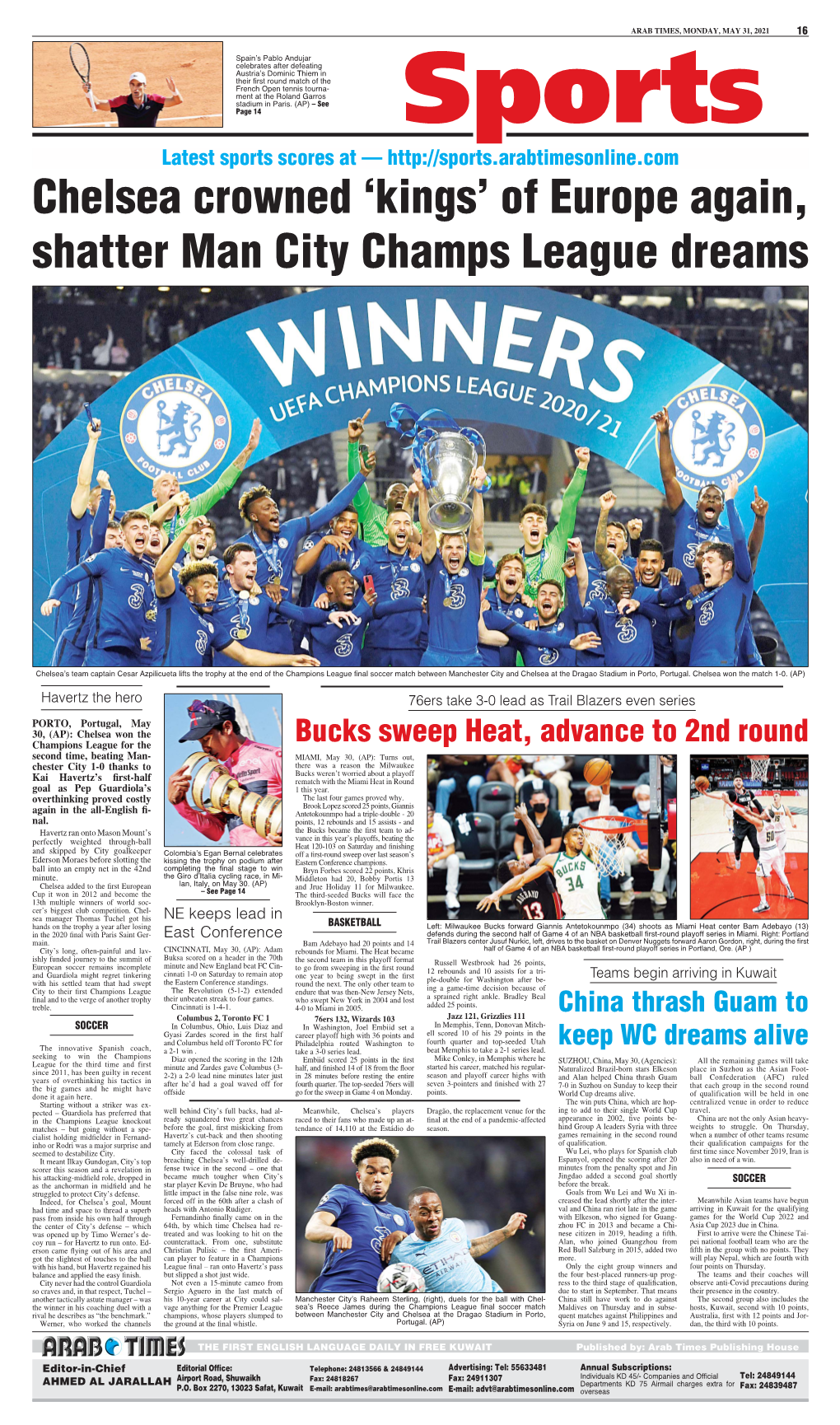 Chelsea Crowned 'Kings'