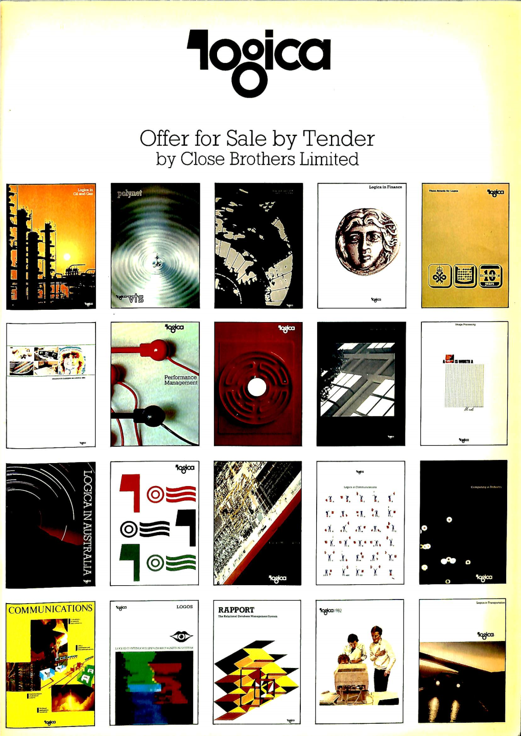 Offer for Sale by Tender 1983