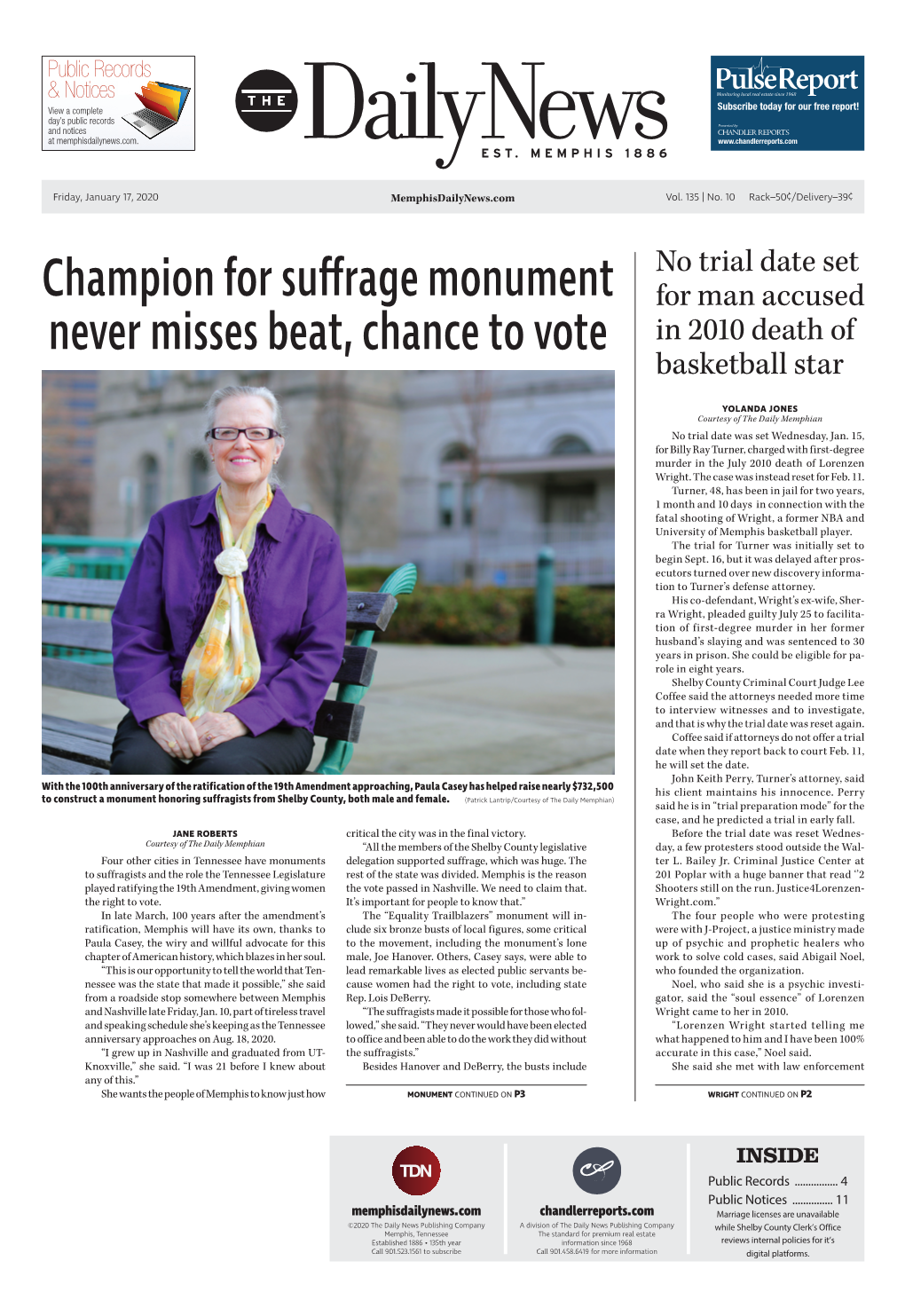 Champion for Suffrage Monument Never Misses Beat, Chance to Vote