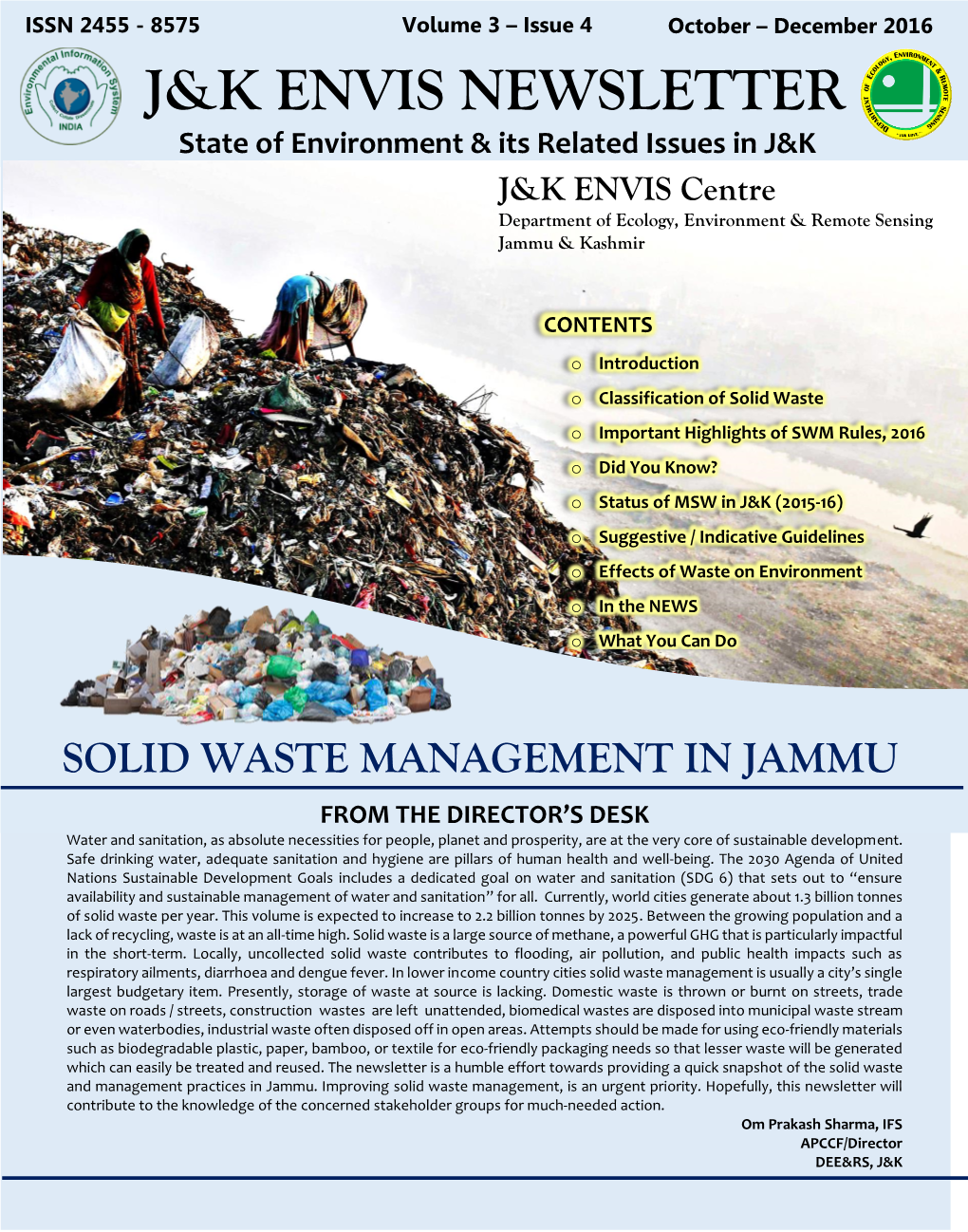 J&K Envis Newsletter