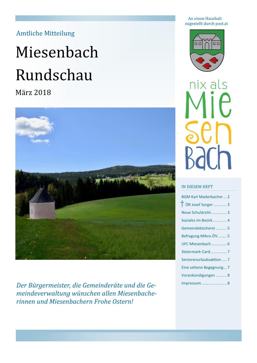 Miesenbach Rundschau Ma Rz 2018