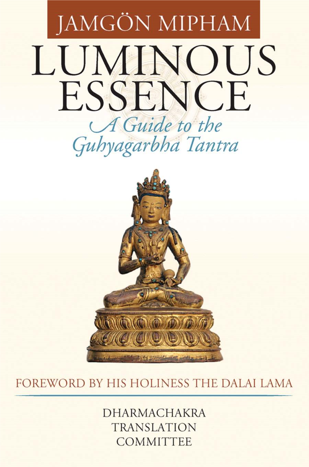 Luminous Essence : a Guide to the Guhyagarbha Tantra