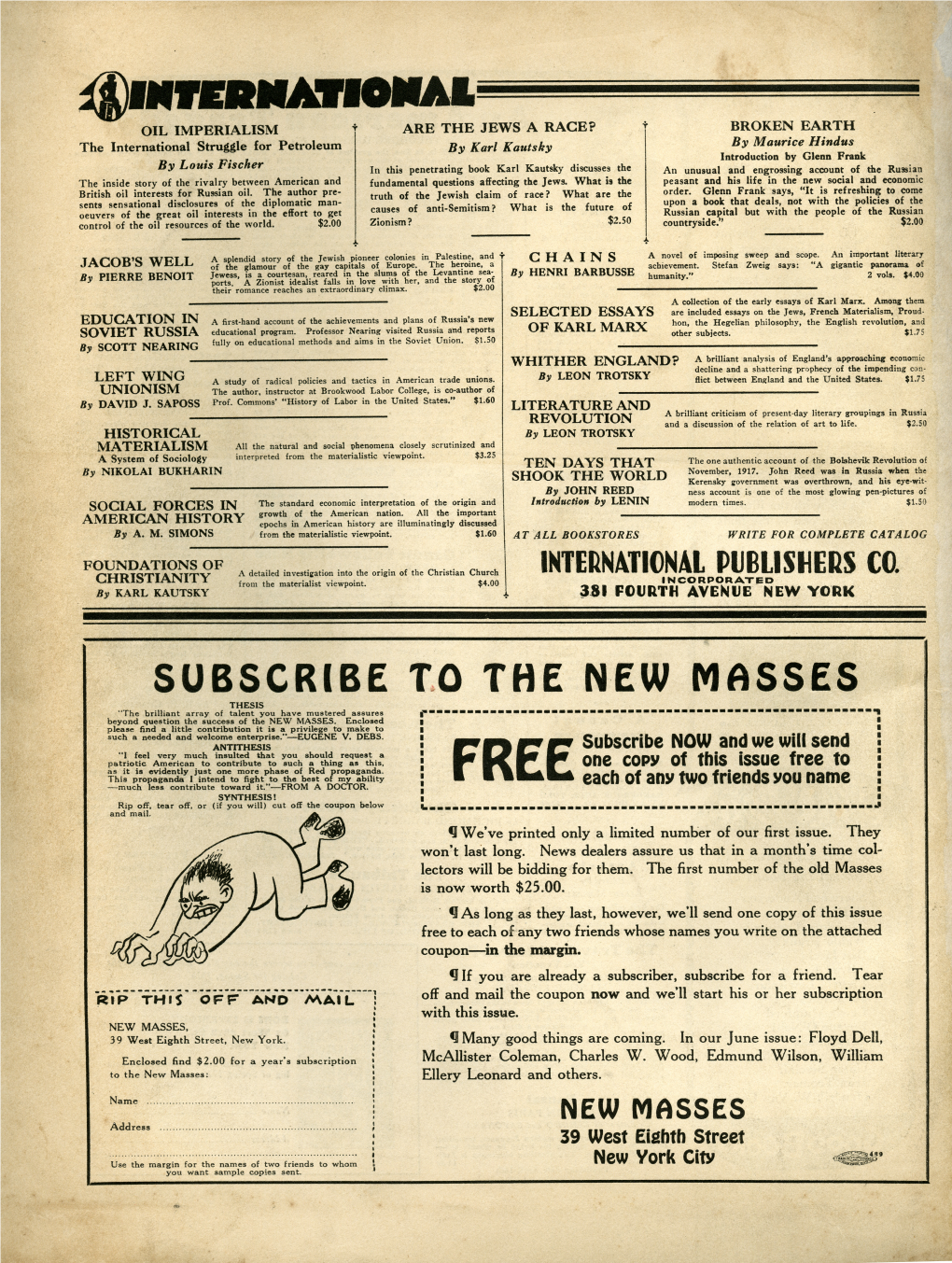 New Masses, May 1926