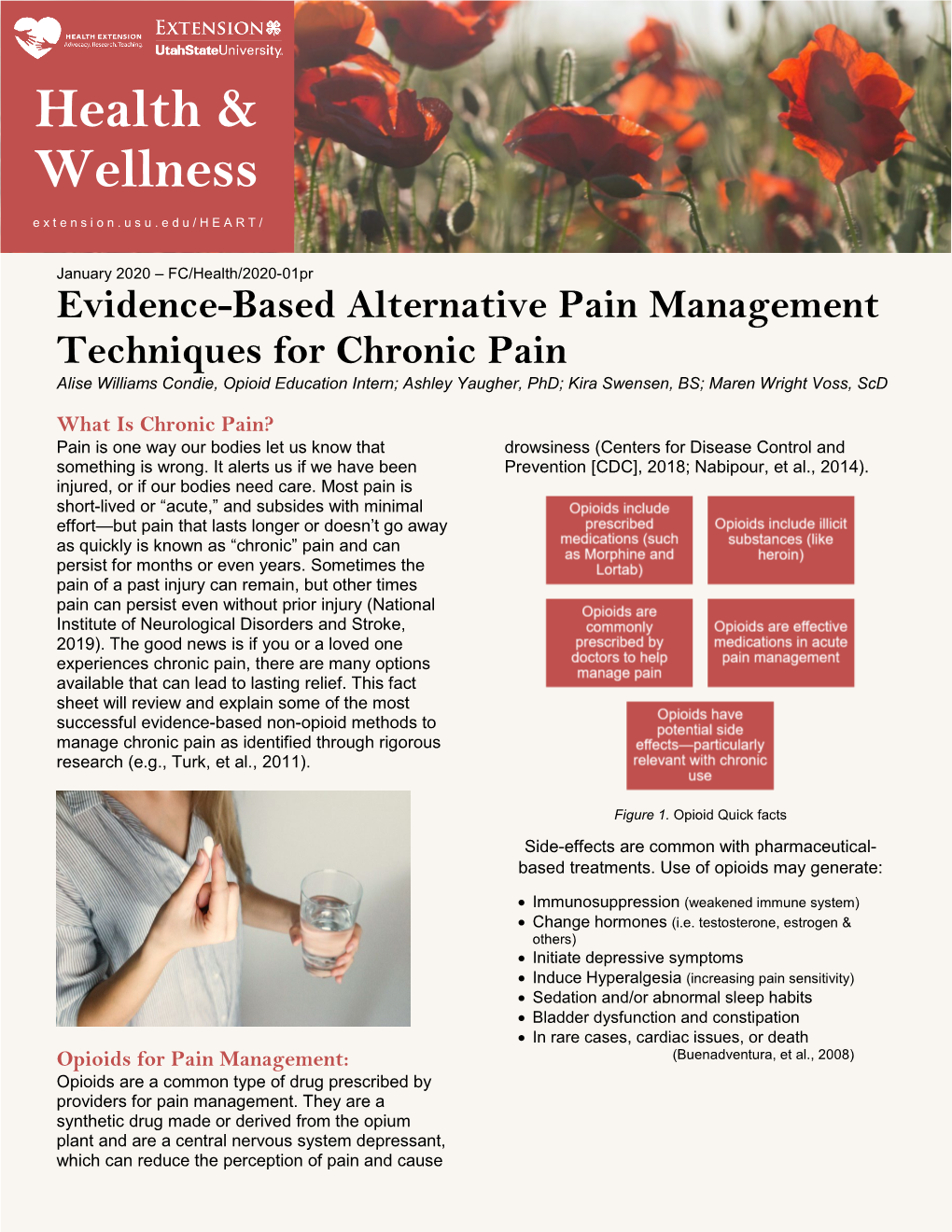 Evidence-Based Alternative Pain Management Techniques For