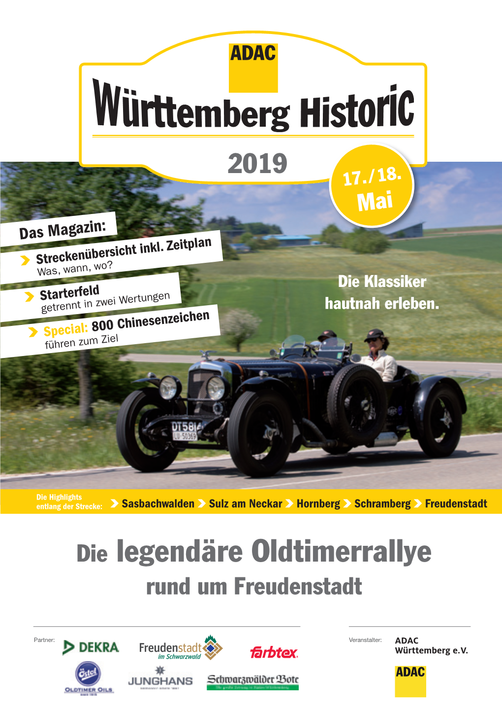 Die Legendäre Oldtimerrallye Rund Um Freudenstadt