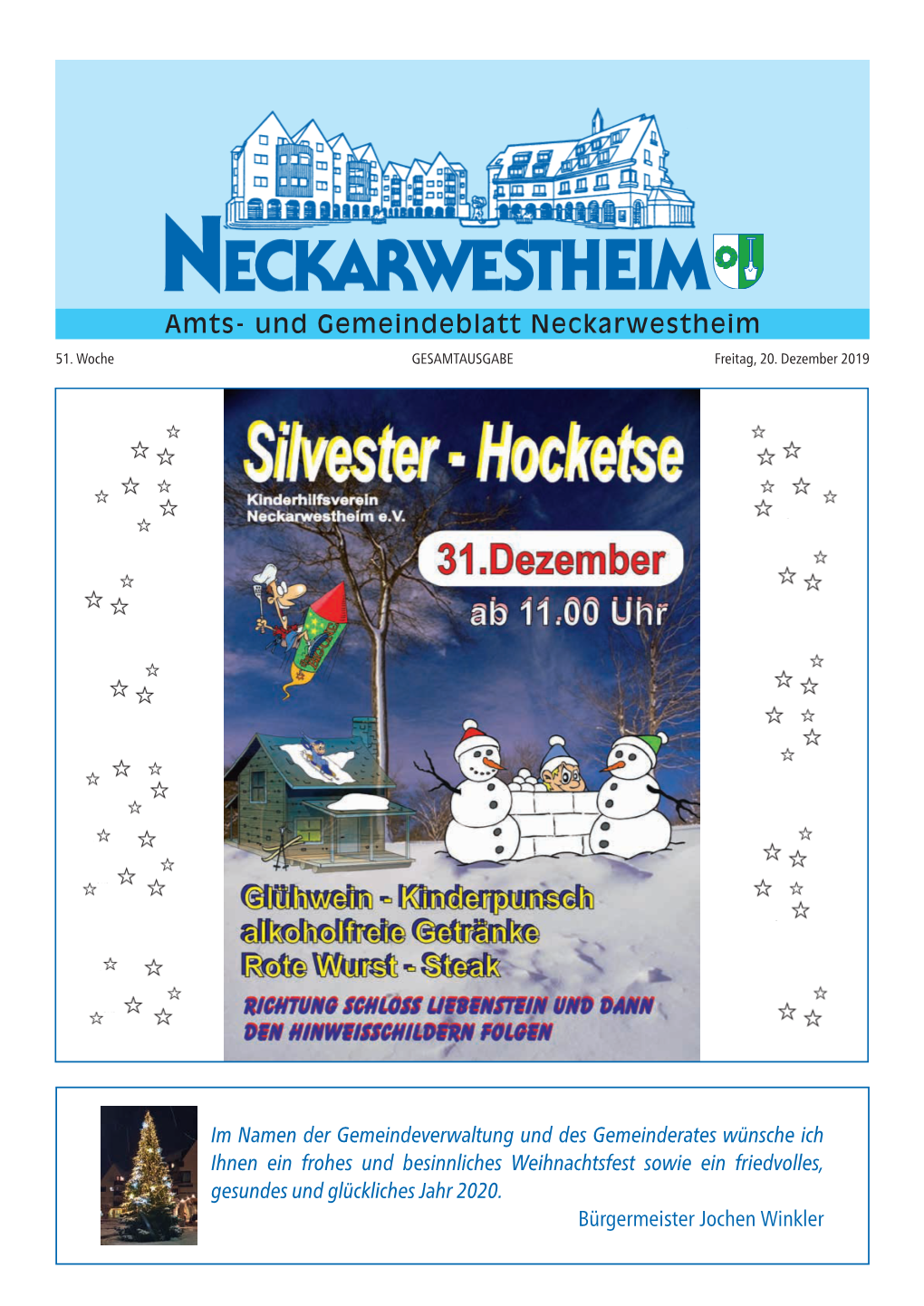 Amts- Und Gemeindeblatt Neckarwestheim 51