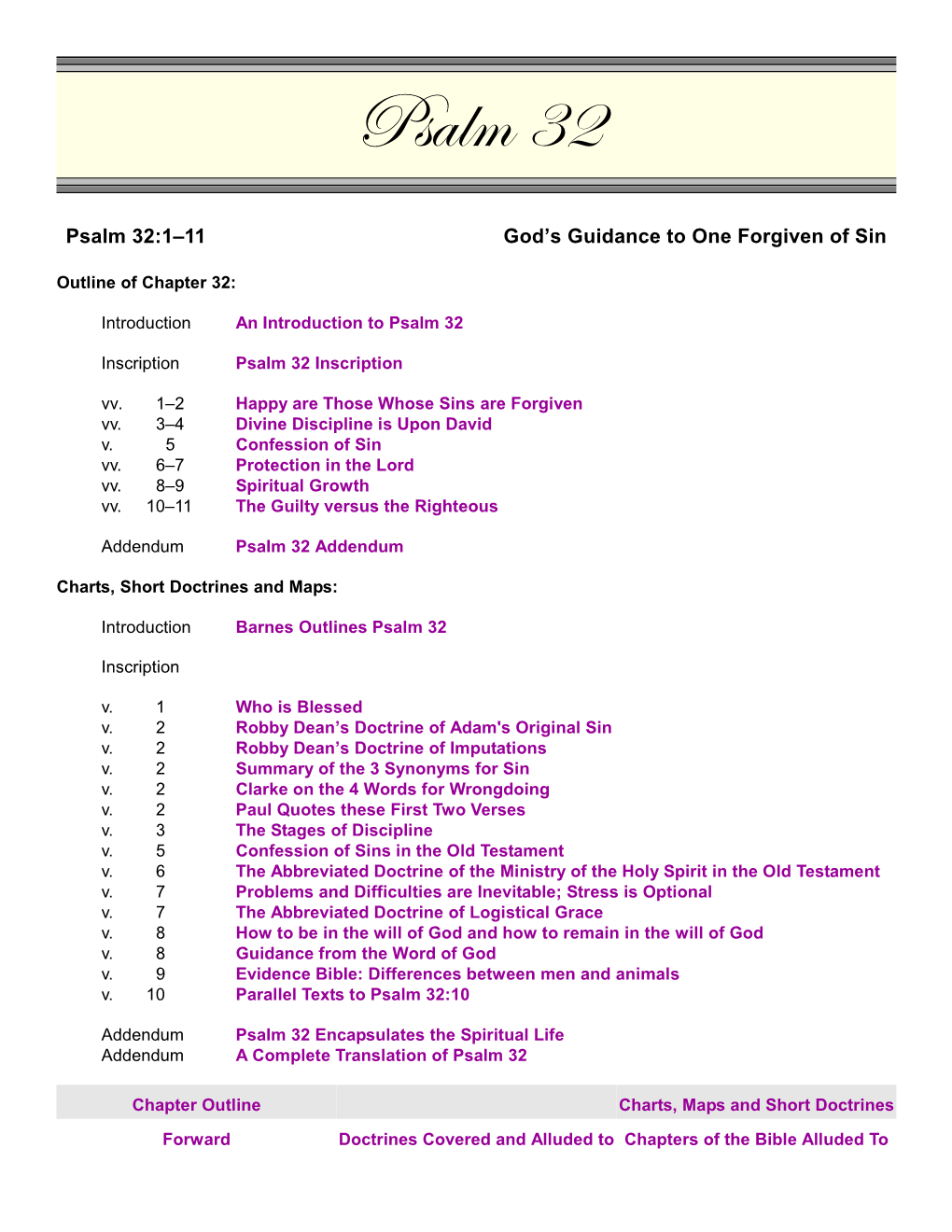 Psalm 32 (Pdf)