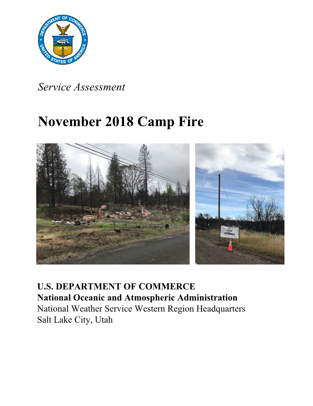 November 2018 Camp Fire