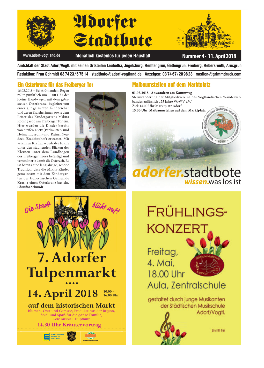 April 2018 Adorfer Seite 1 Stadtbote