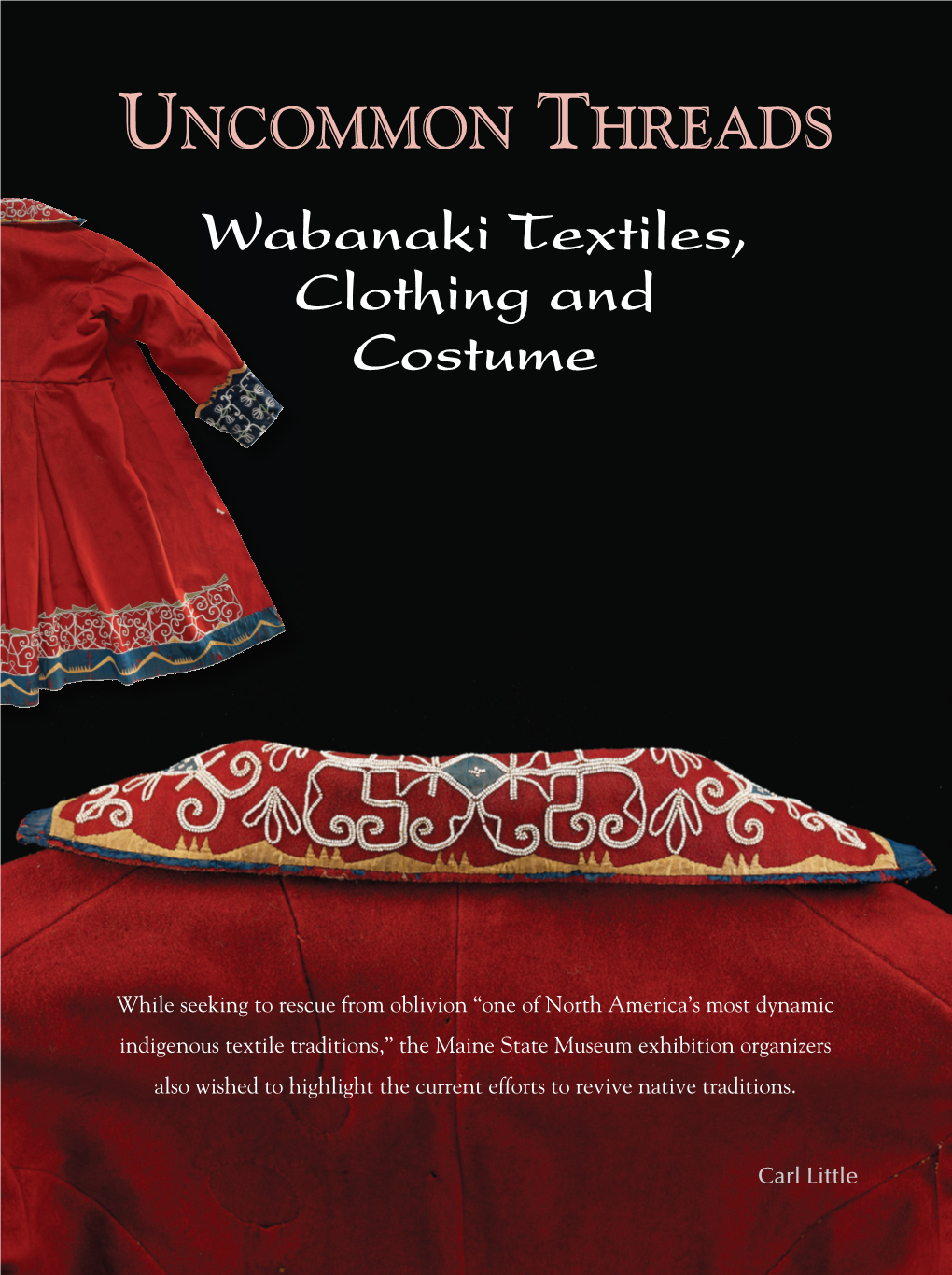 Wabanaki Textiles, Clothing and Costume