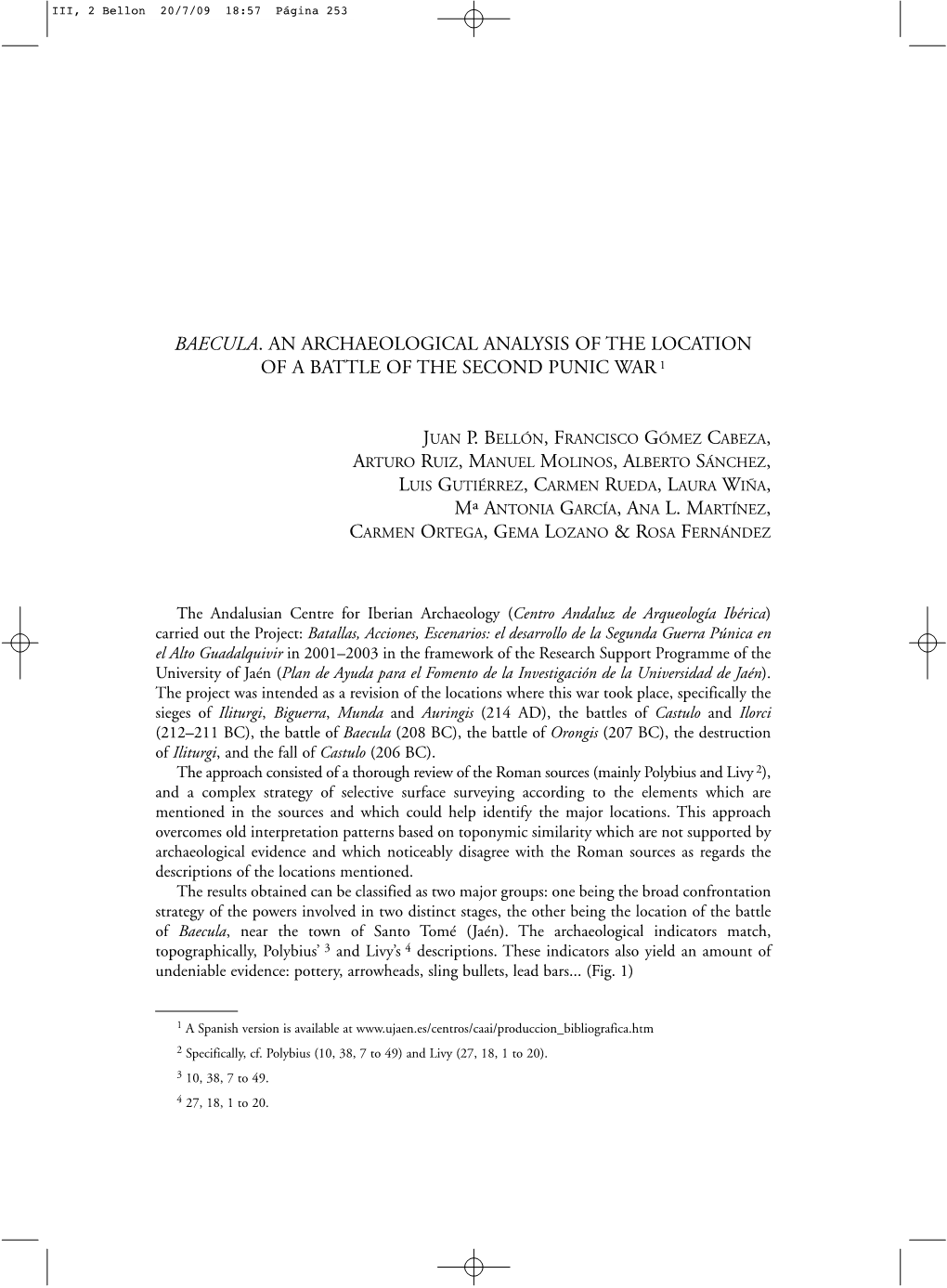 III, 2 Bellon 20/7/09 18:57 Página 253