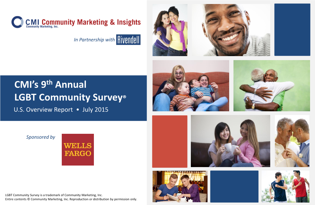 CMI's 9Th Annual LGBT Community Survey®