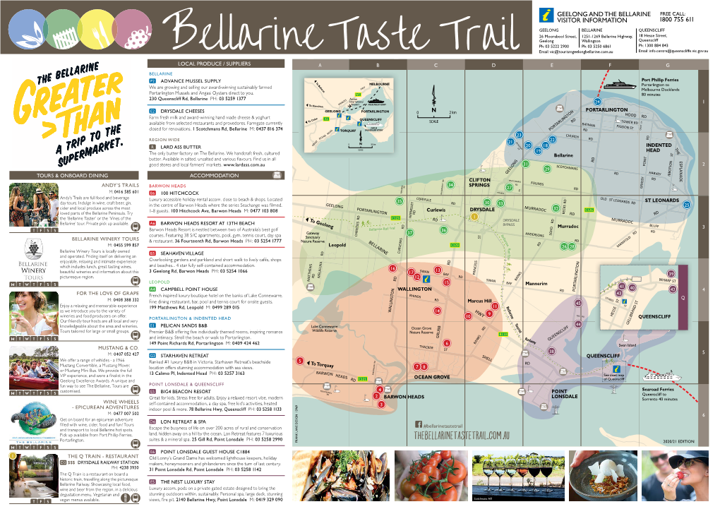 Download the Bellarine Taste Trail