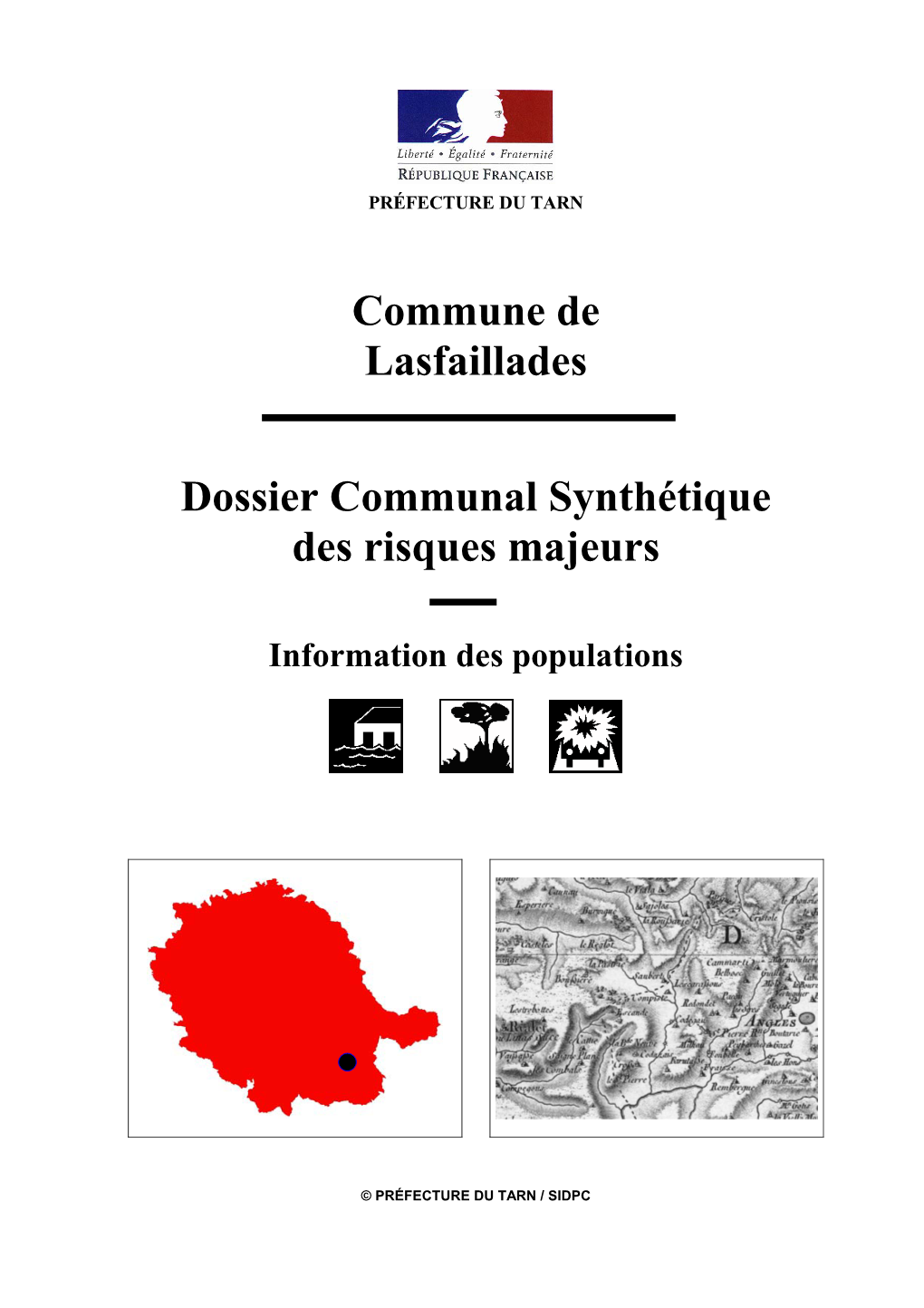 Commune De Lasfaillades Dossier Communal Synthétique Des Risques