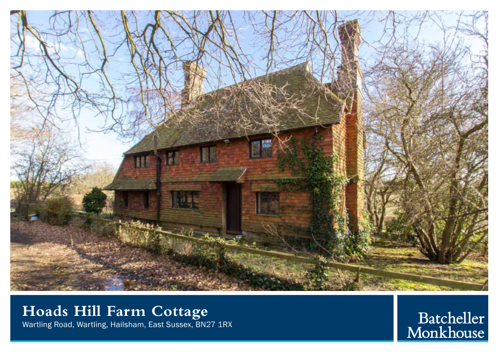 Hoads Hill Farm Cottage