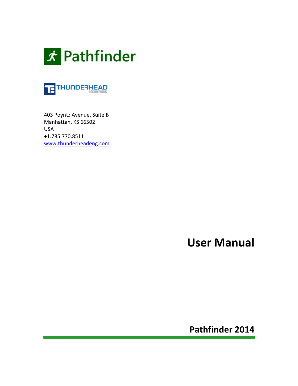 Pathfinder User Manual