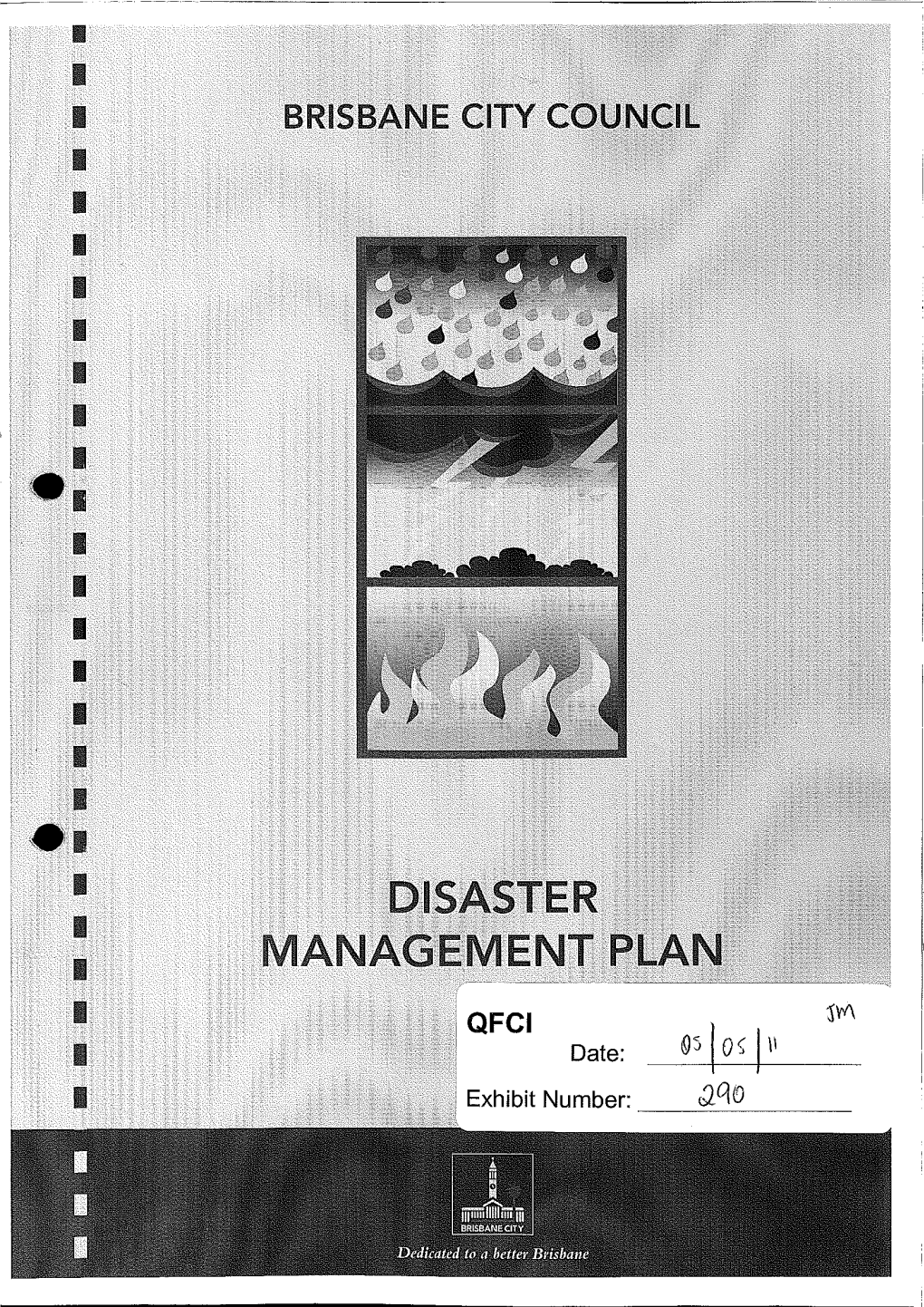 Brisbane City Council Disaster Management Plan