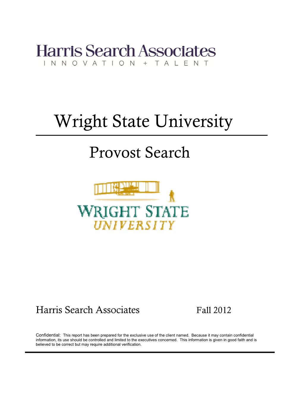 Wright State Univer Wright State University E University