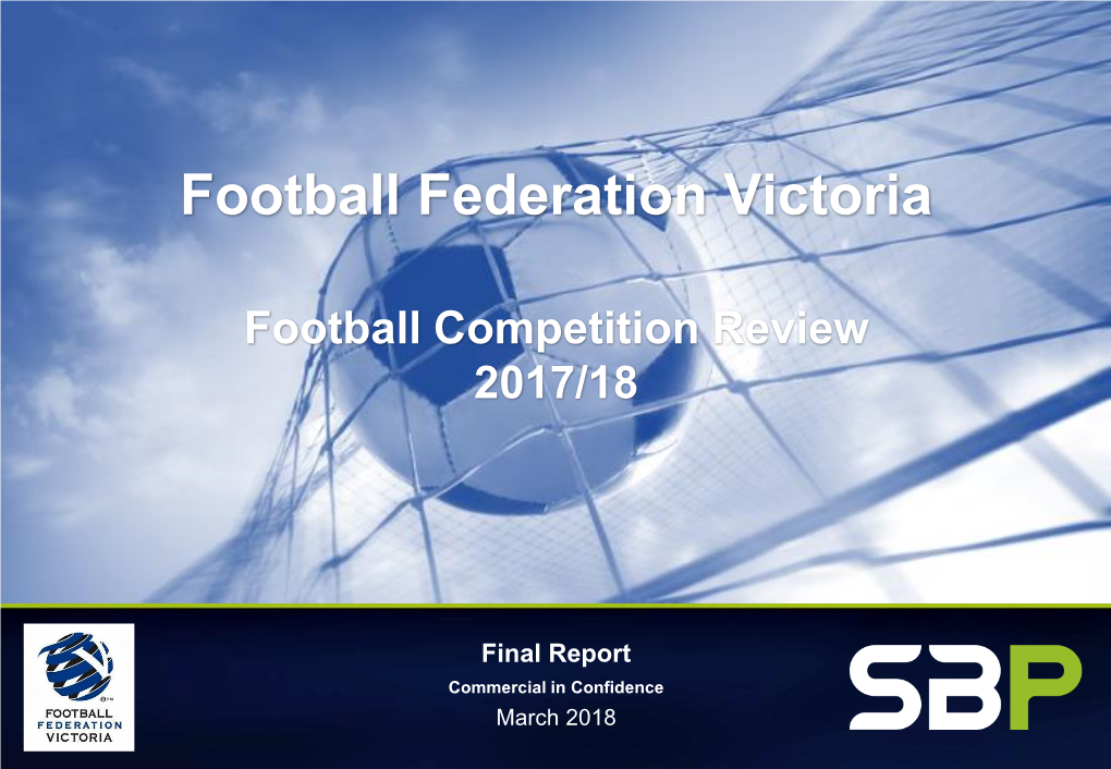 FFV Competition Review Final Report
