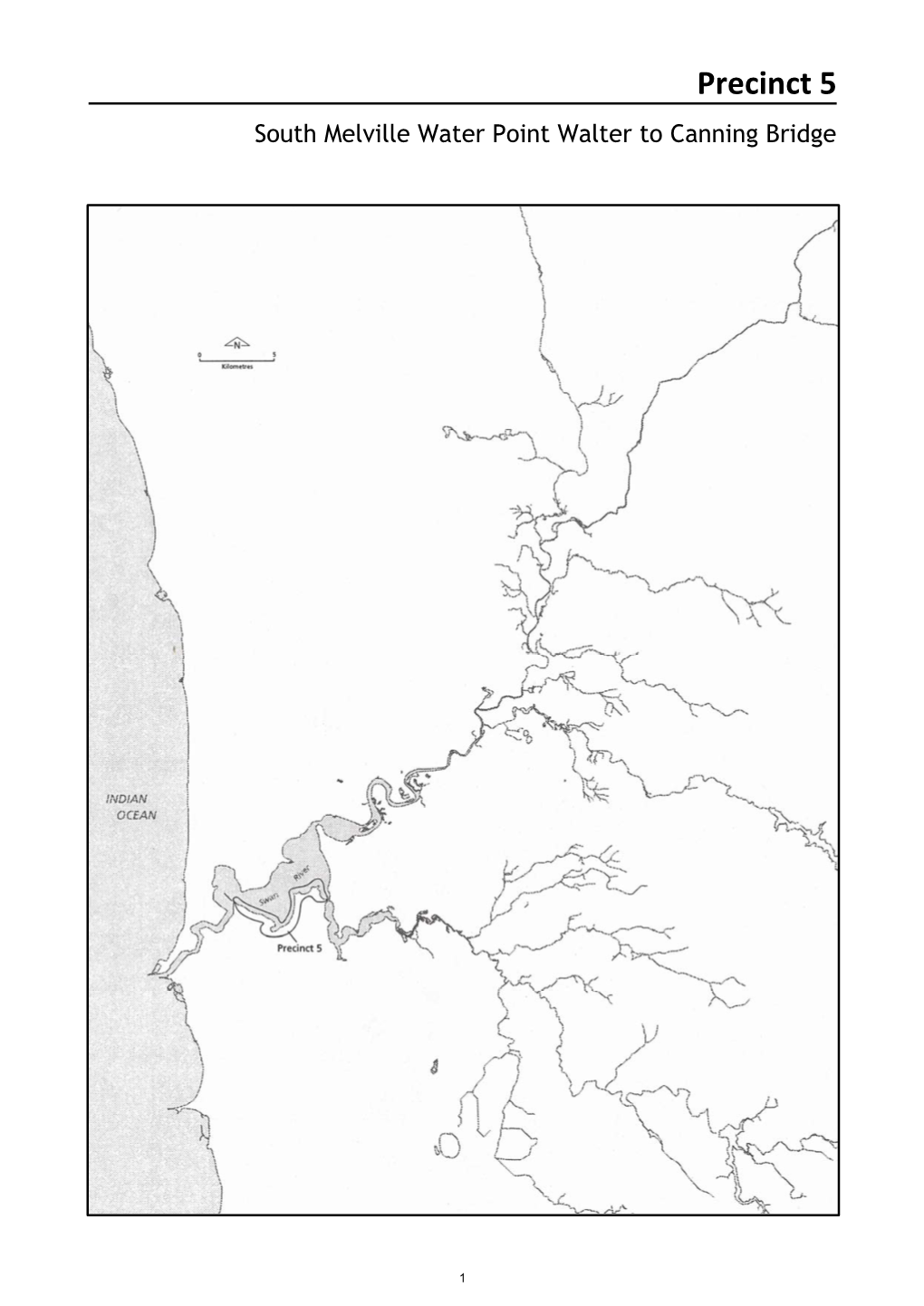 Precinct 5 South Melville Water Point Walter to Canning Bridge