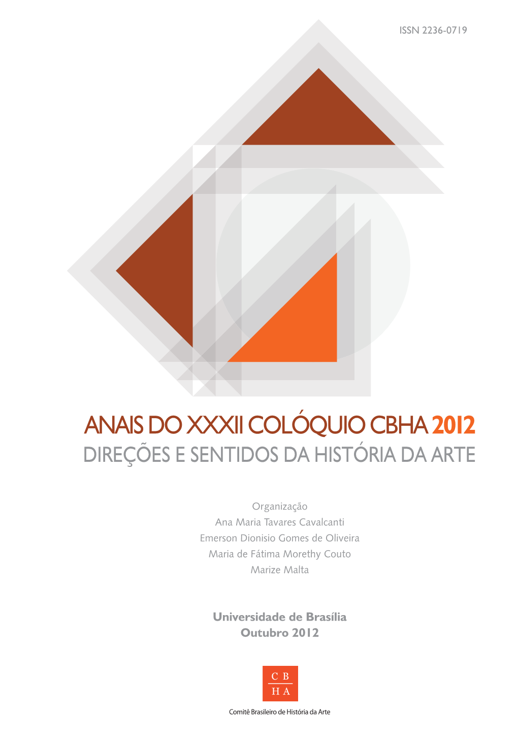 Anais Do Xxxii Colóquio Cbha 2012