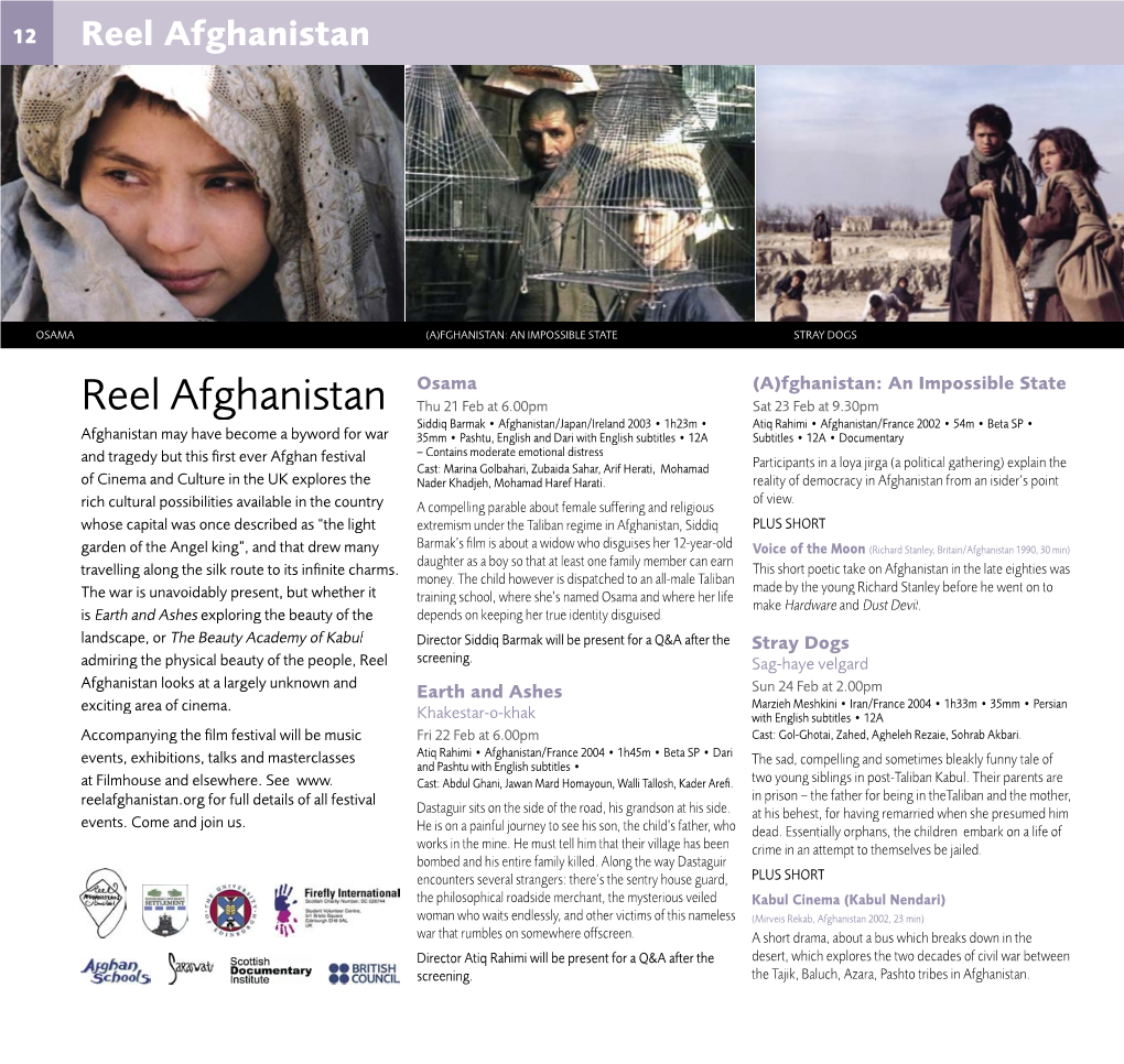 Reel Afghanistan Reel Afghanistan