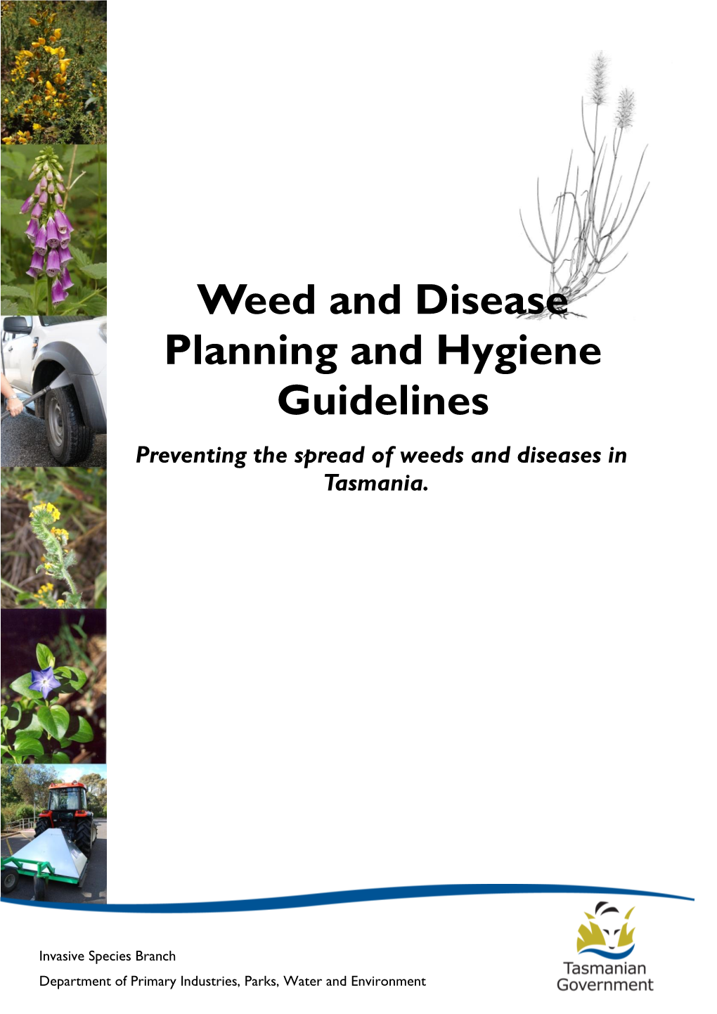 Weed and Disease Planning and Hygiene Guidelines - Preventing the Spread of Weeds and Diseases in Tasmania