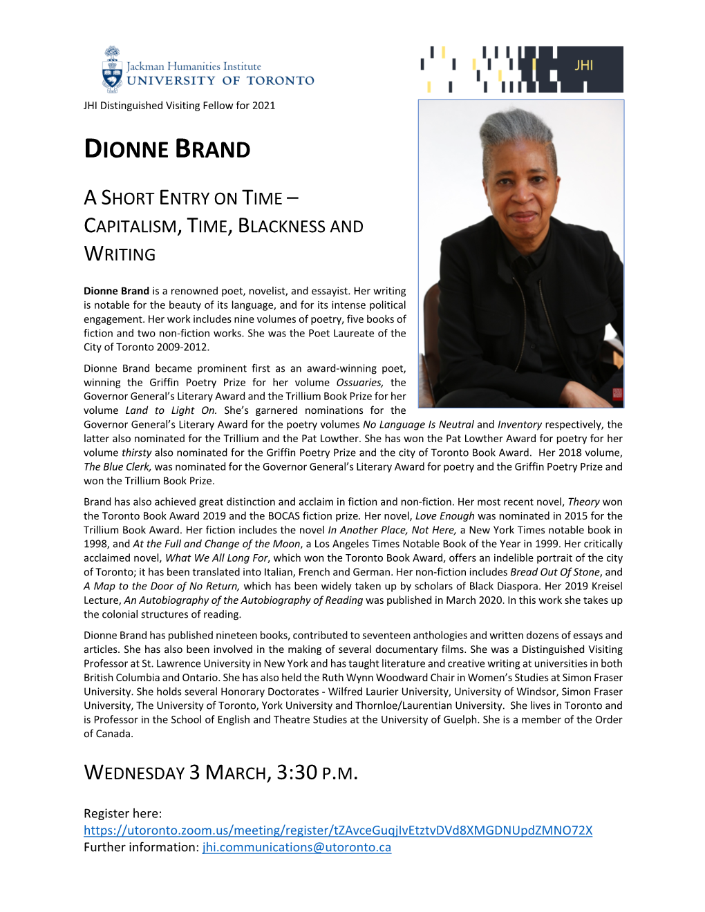 Dionne Brand